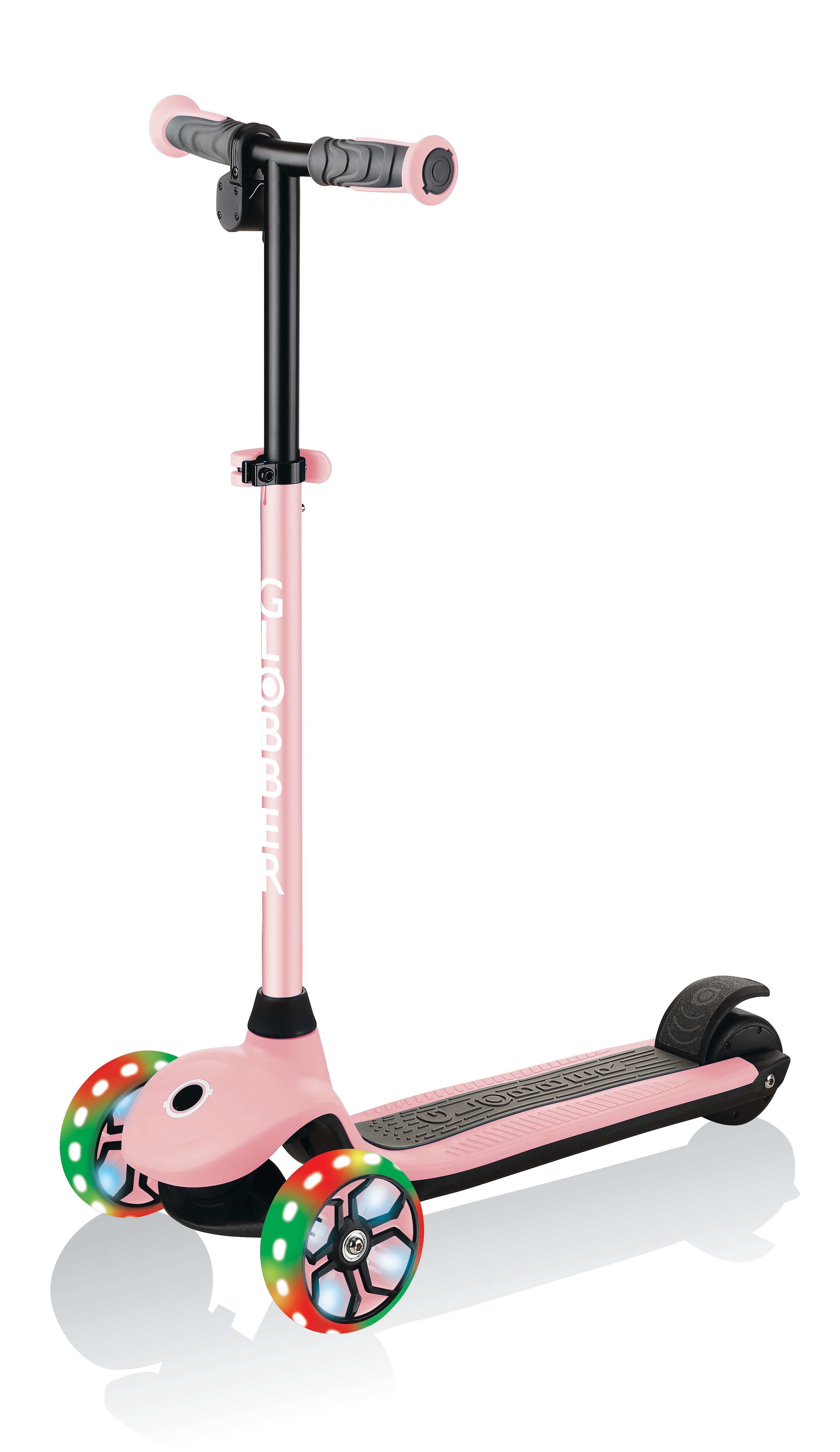 Globber E-Scooter ONE K E-MOTION 4 PLUS, mit Leuchtrollen, 10 km/h