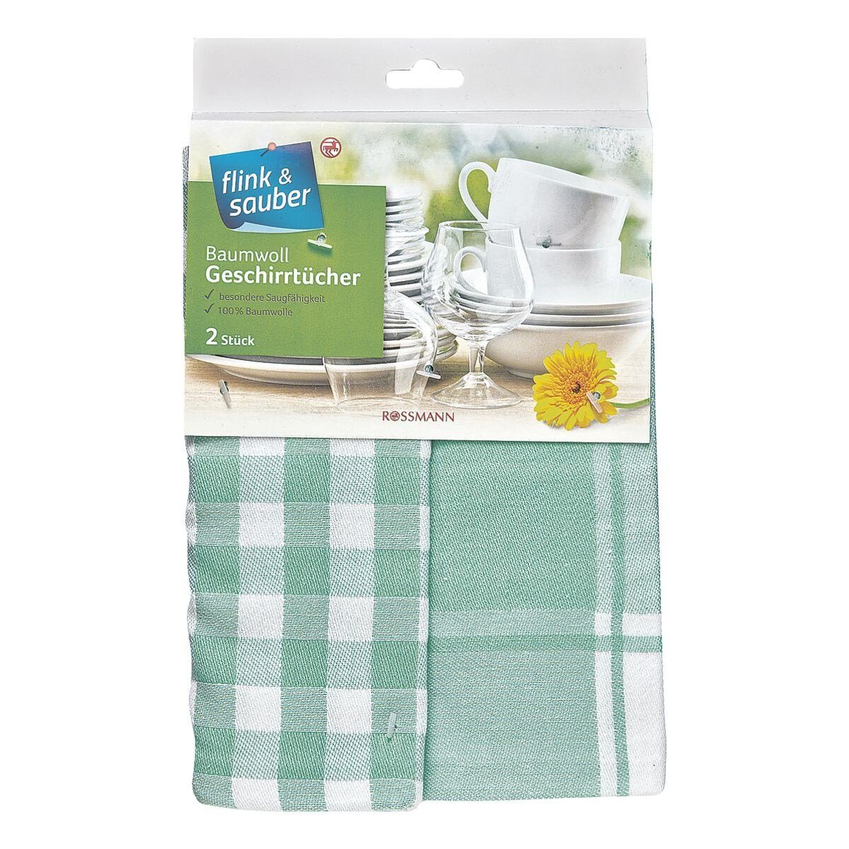 flink & sauber Geschirrtuch, (2-tlg), 50 günstig online kaufen