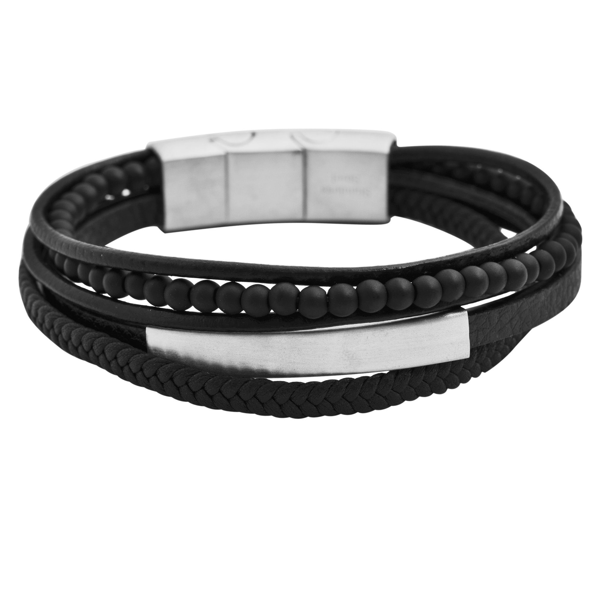 [Hohe Qualität | Sehr beliebt] Adelia´s Edelstahlarmband Armband aus Edelstahl 21+1 cm