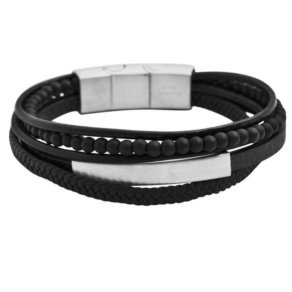 Adelia´s Edelstahlarmband Armband aus Edelstahl 21+1 cm