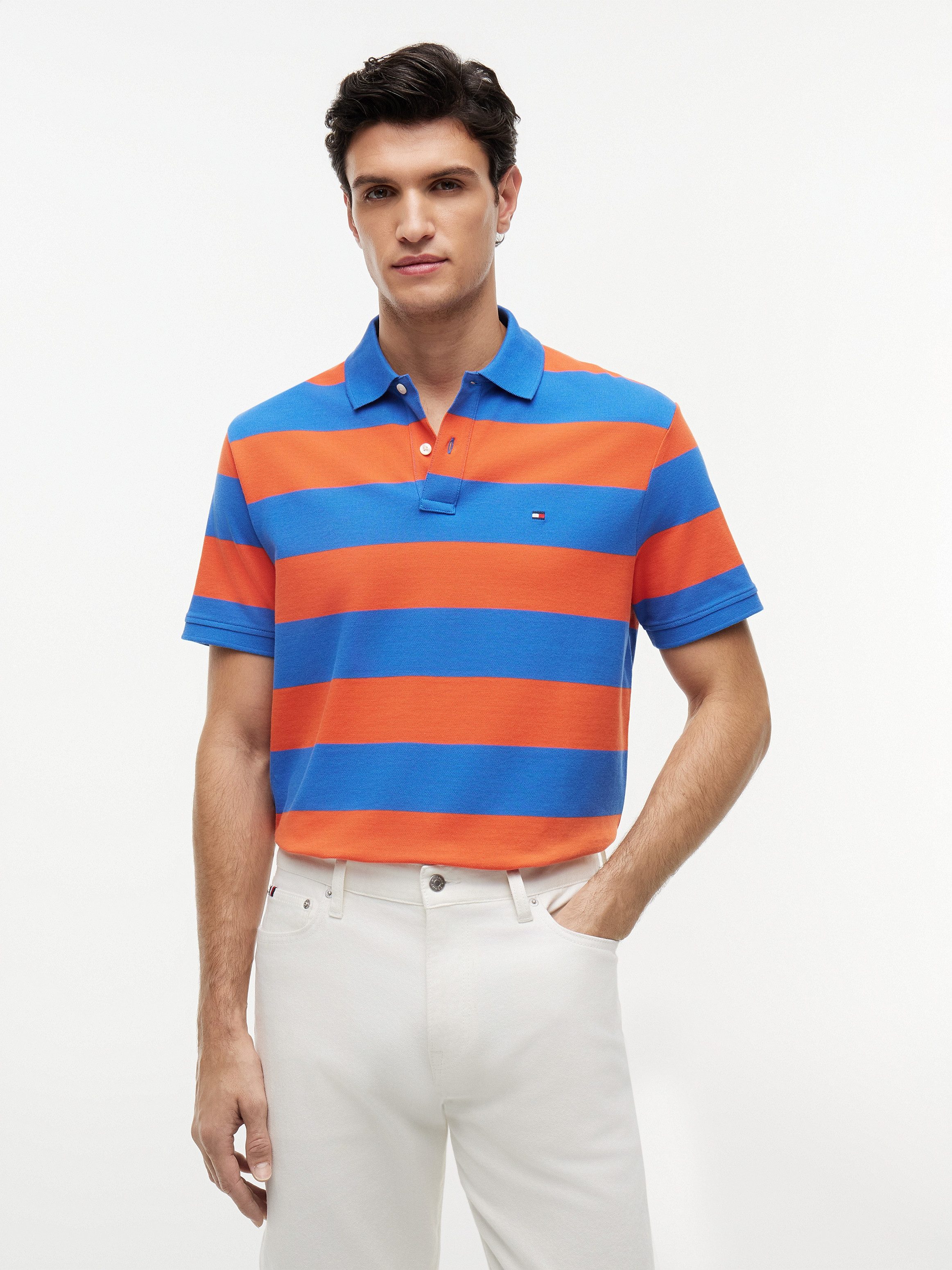 Tommy Hilfiger Poloshirt BLOCK STRIPE