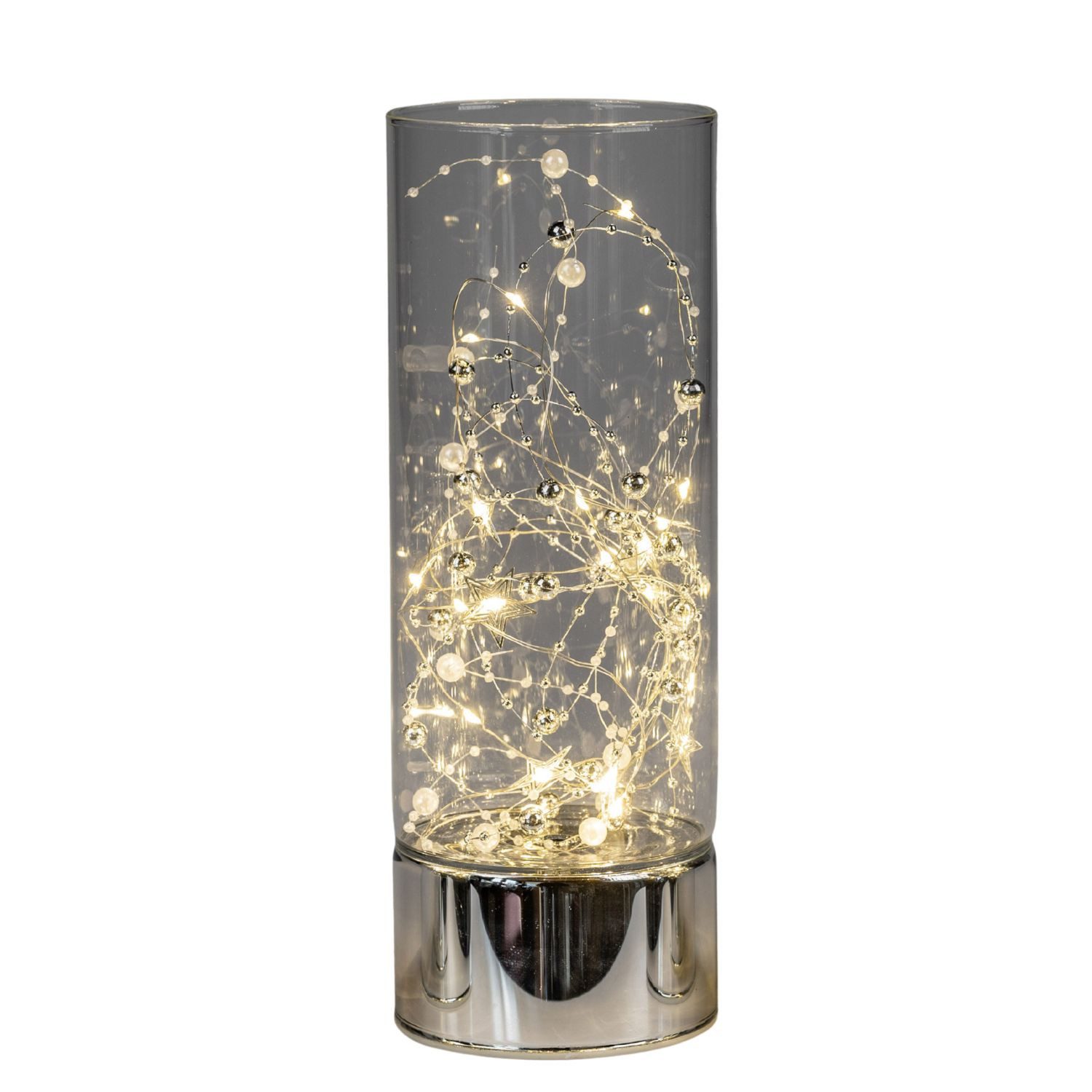 formano LED Tischleuchte Stars 6 Pearls, LED, Mit Timerfunktion, Transparent, Perlen, H: 25cm