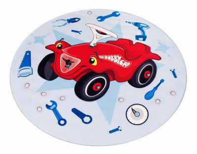 Kinderteppich Bobby Car 102, Bobby Car, rund, Höhe: 6 mm, besonders weich durch Microfaser, Kinderzimmer