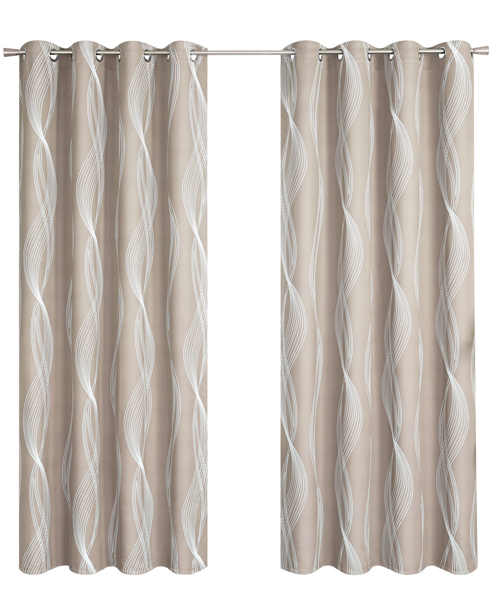 Joyswahl Vorhang (1 St), Ösen, Lichtschutz, Modern Fenster Gardinen, weiße günstig online kaufen