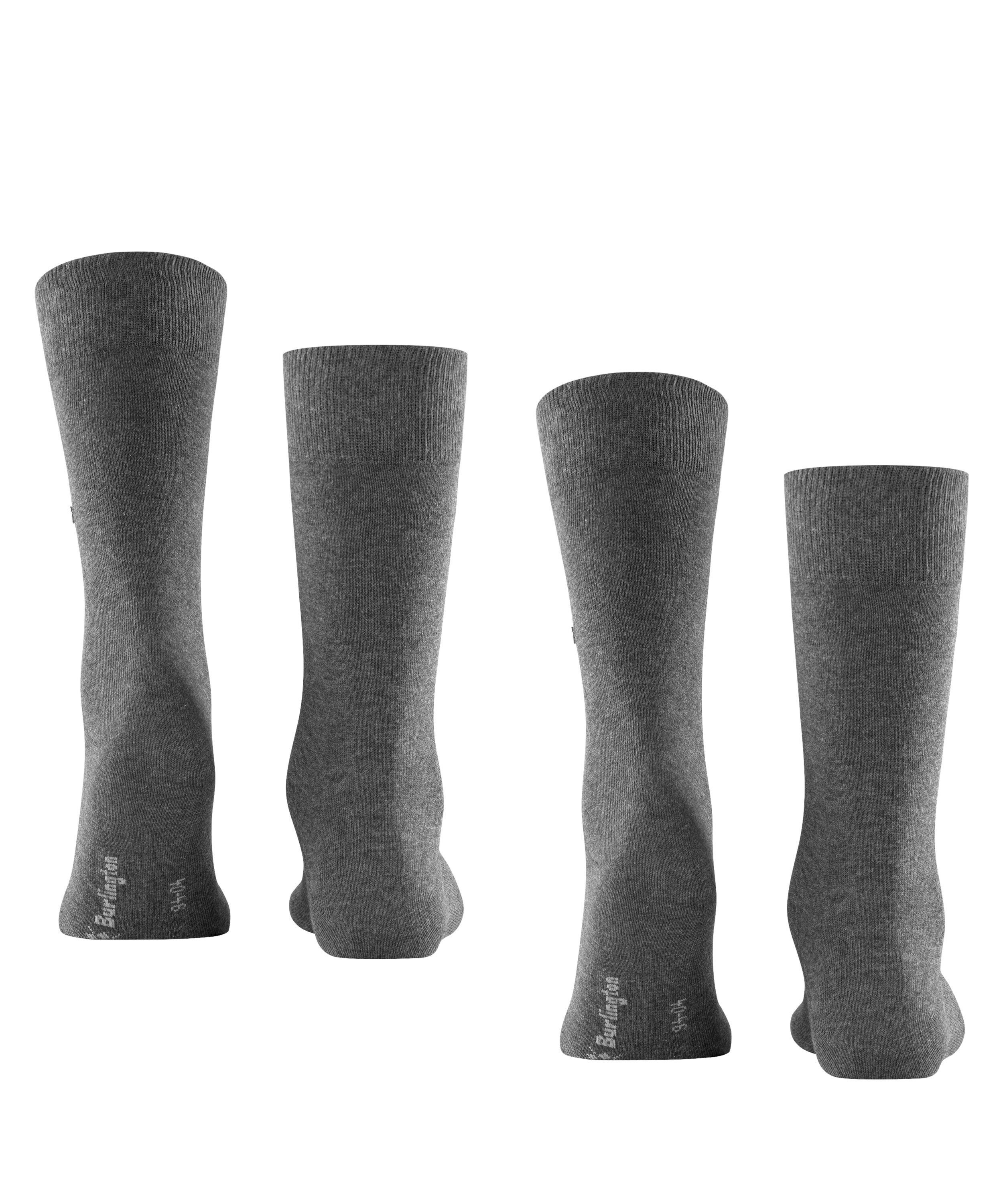 Burlington Socken Everyday 2-Pack anthra.mel (2-Paar) (3081)