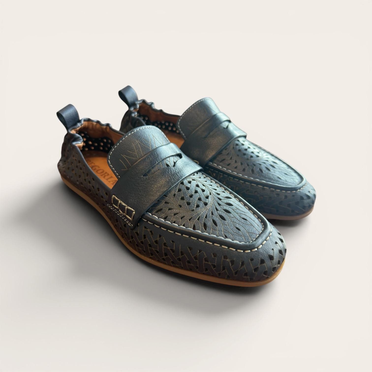 Begoria Begoria Mirella - Leichter Sommer Slipper aus Leder Loafer