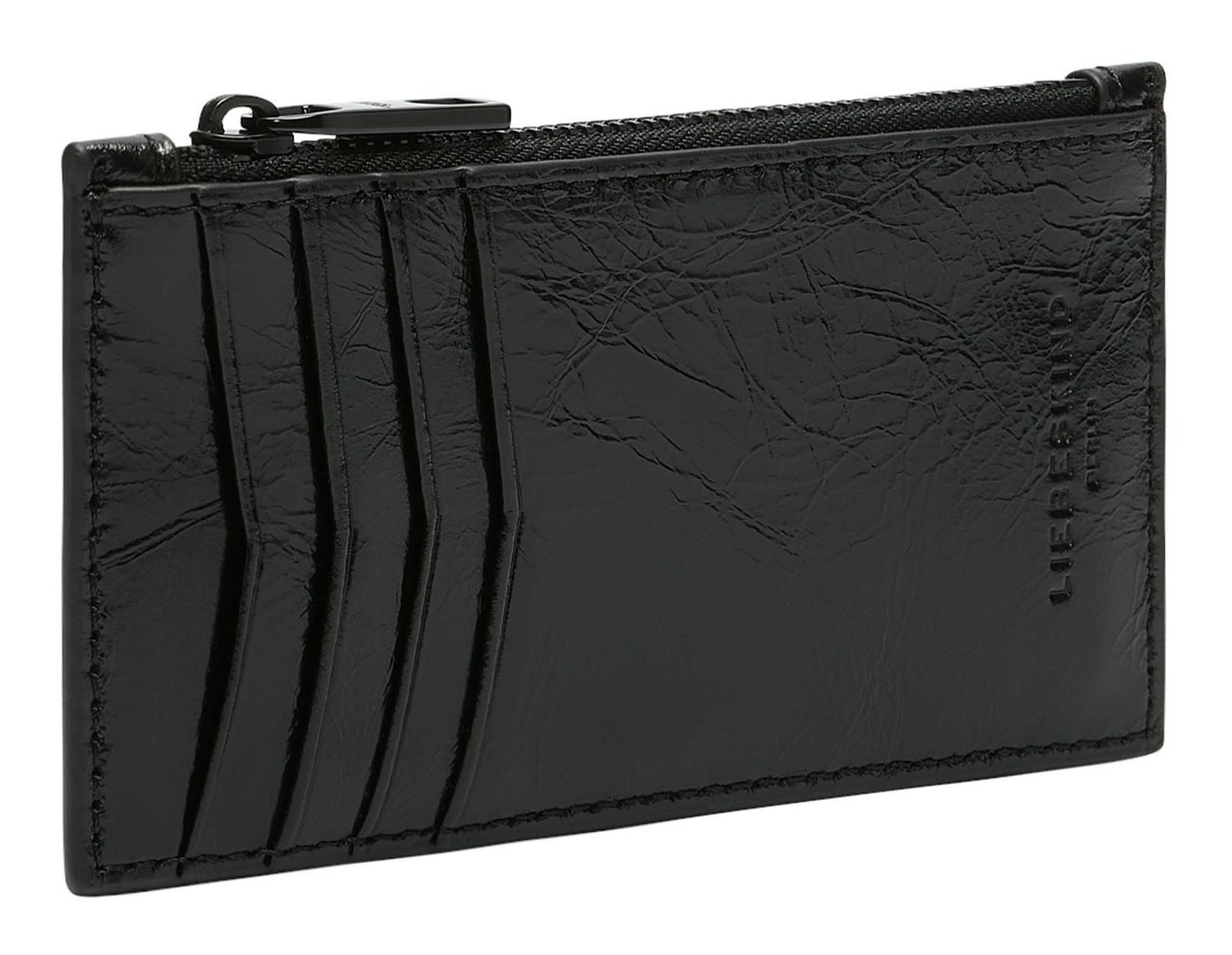 Liebeskind Berlin Kartenetui New Wallet, aus echtem Leder mit RFID-Blocker Schutz