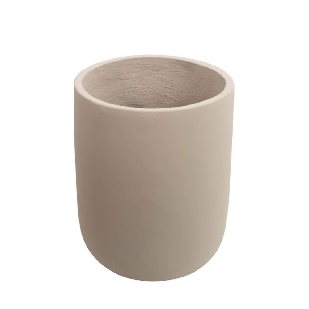 Schweng Blumentopf Blumentopf aus Zement – Light Grey 26x31x38cm