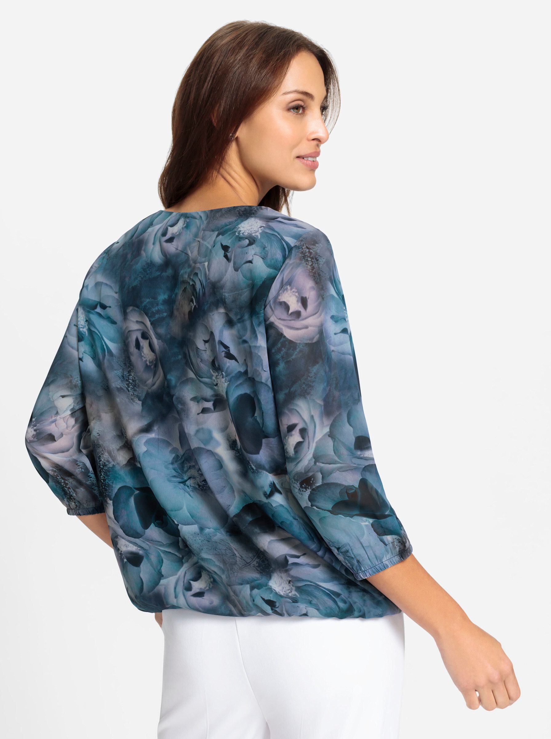 Witt Klassische Bluse Georgette-Bluse 3/4-Arm günstig online kaufen