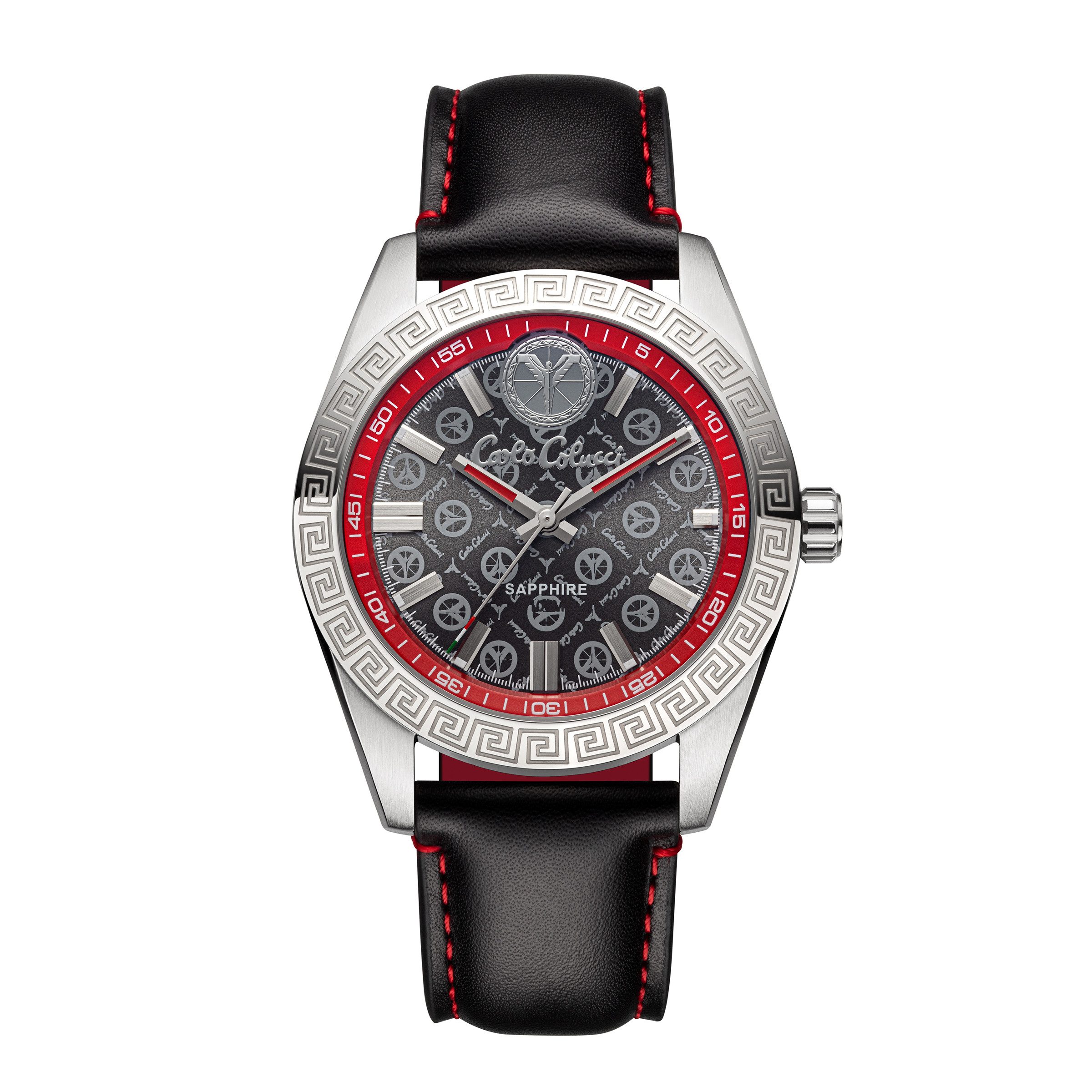 CARLO COLUCCI Quarzuhr Herrenuhr Herrenuhr 100% Edelstahl 42 Quarz Herren