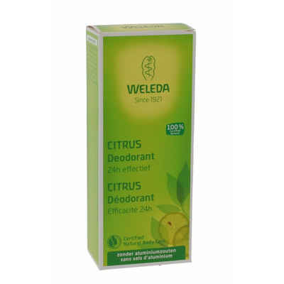 WELEDA Deo-Zerstäuber Citrus Deodorant Natural Spray