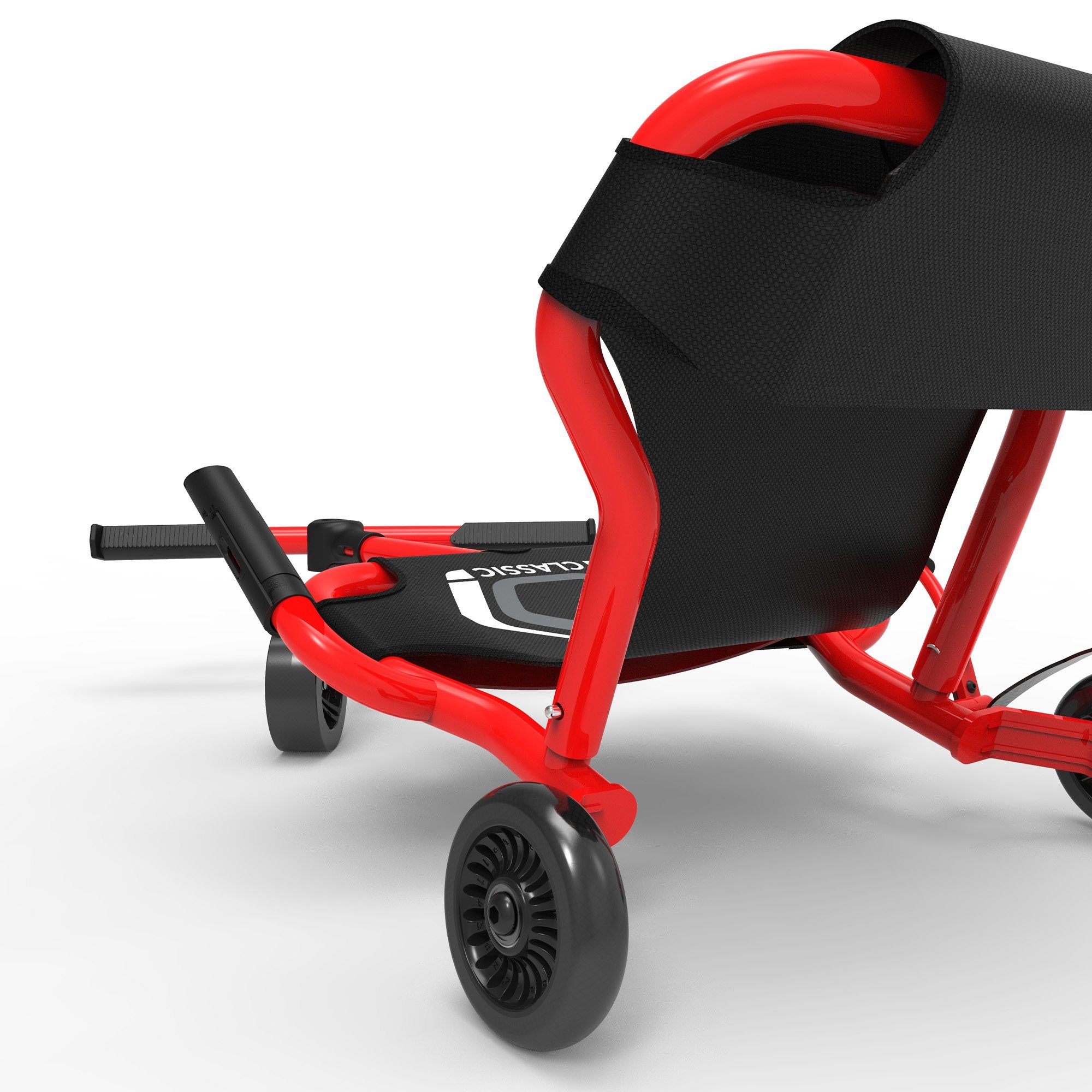 EzyRoller Dreiradscooter Classic X, Kinderfahrzeug Kinder für rot 4 Funfahrzeug Dreiradscooter Jahre bis ab 14