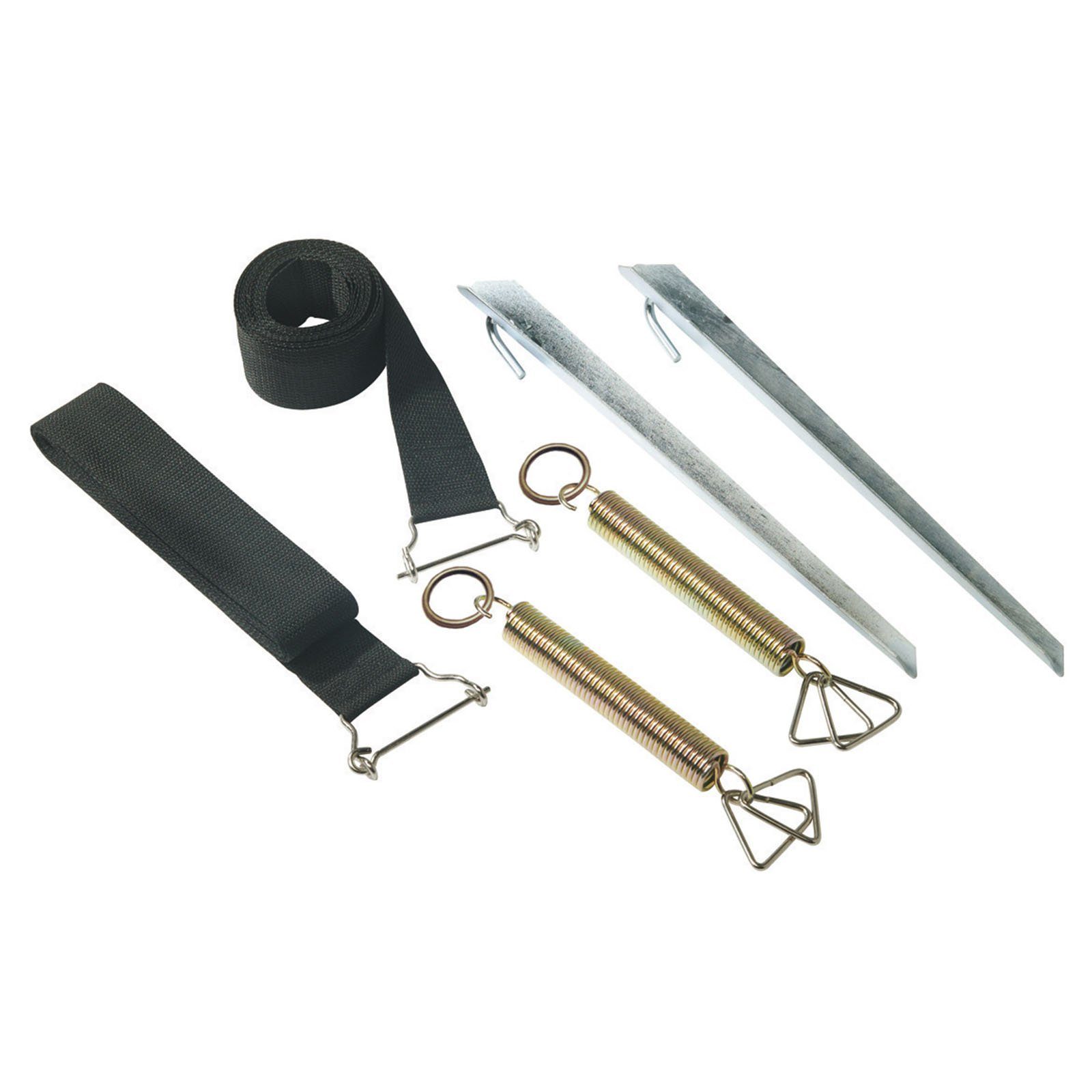 Bo-Camp Leine 2er Set Sturm Band Markisen Spannband Vor, Nylon, Zelt Sicherung Wohnwagen Camping 3,5 m