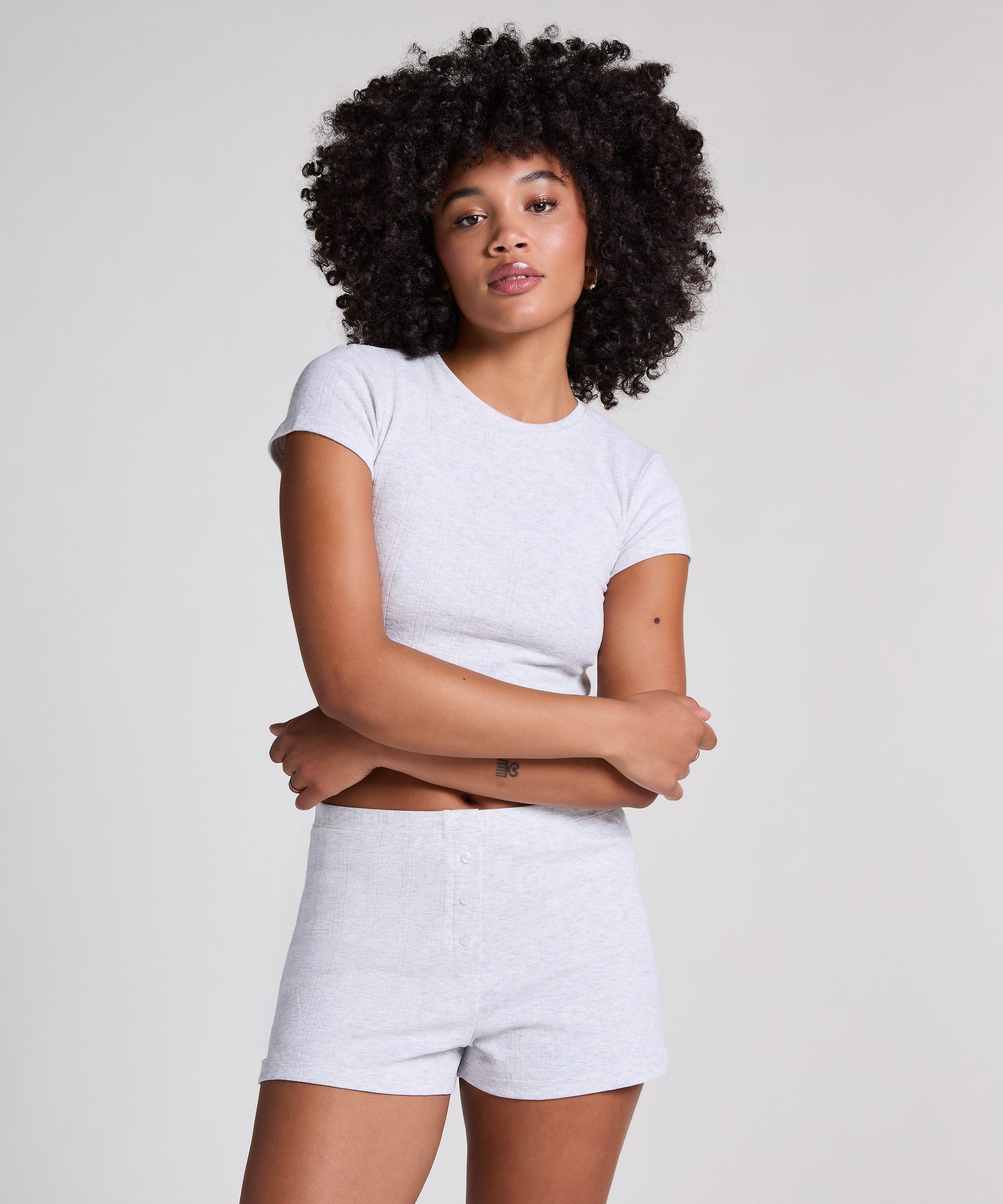 Hunkemöller Pyjama Pointelle shorts