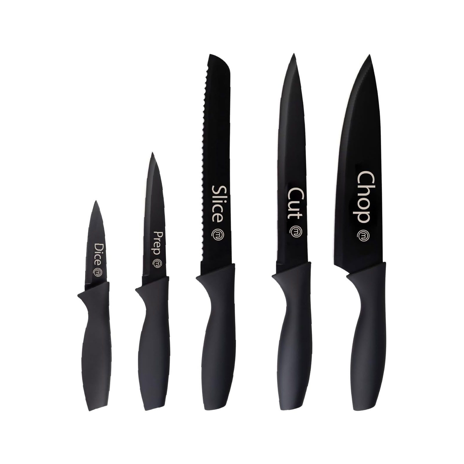 Masterchef Messer-Set Küchenmesser-Set Essentials 5-teilig, Ein offizielles Produkt der Fernsehserie MasterChef