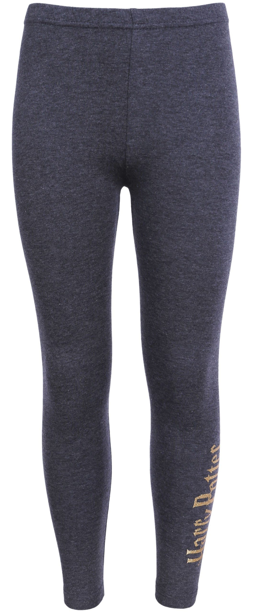 7/8-Leggings Dunkelgraue Leggingshose Harry Potter 11 Jahre