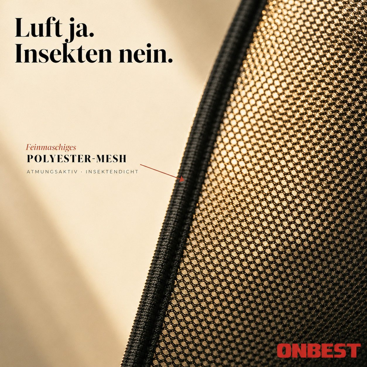 Onbest Insektenschutz-Fensterrahmen Fliegengitter Fliegenschutzgitter Magnet, Bohrfrei, mit Reißnägel, Balkon Terasse Tür Fenster – Bild 5 von 5