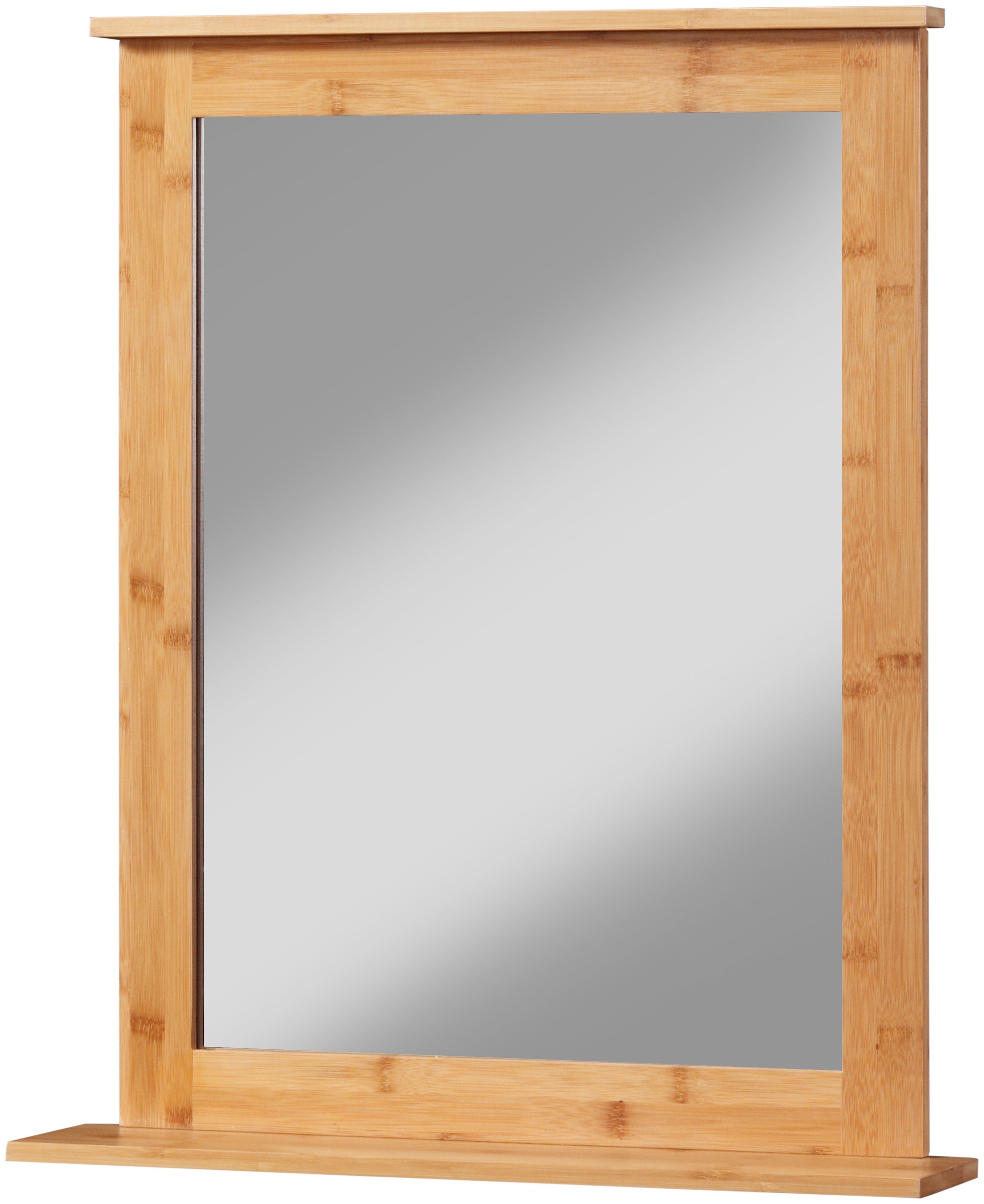 KONIFERA Badspiegel »Bambus New«, Naturprodukt, hochwertige