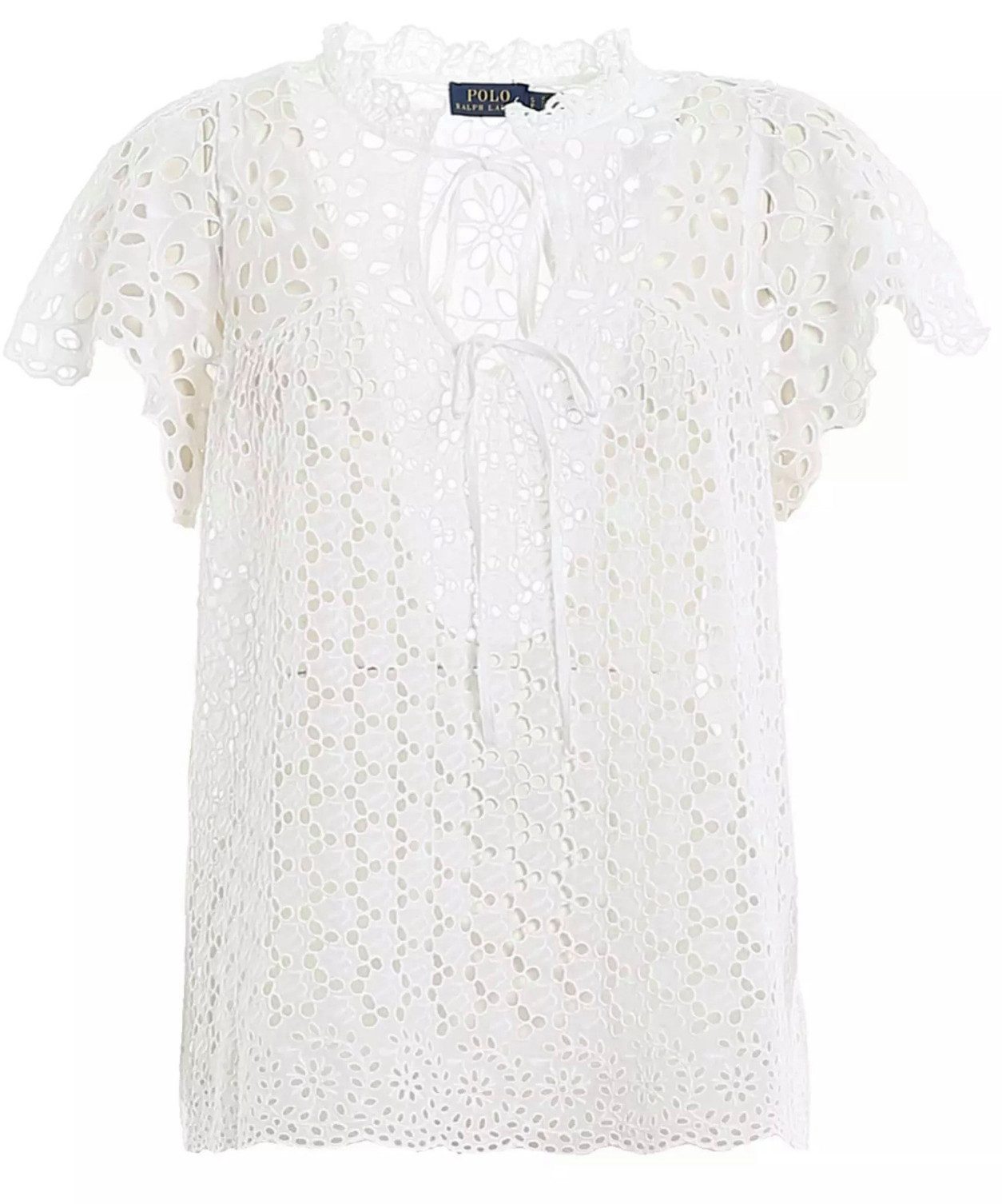 Polo Ralph Lauren Blusentop Broderie Anglaise günstig online kaufen
