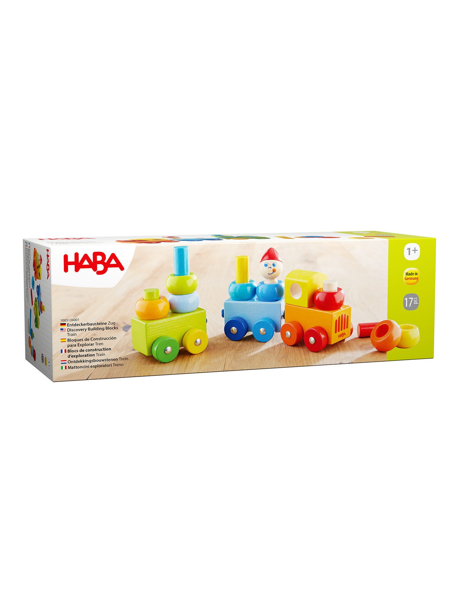 Haba Spielzeug-Lokomotive Entdeckerzug Farbkringel, unisex neutral günstig online kaufen