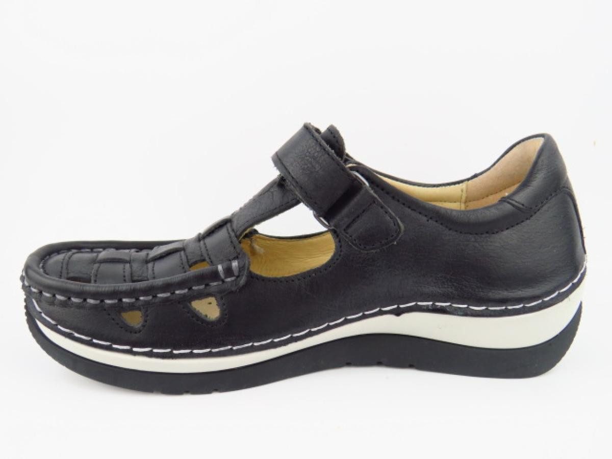 WOLKY Zambezi Oxford black Sandale günstig online kaufen
