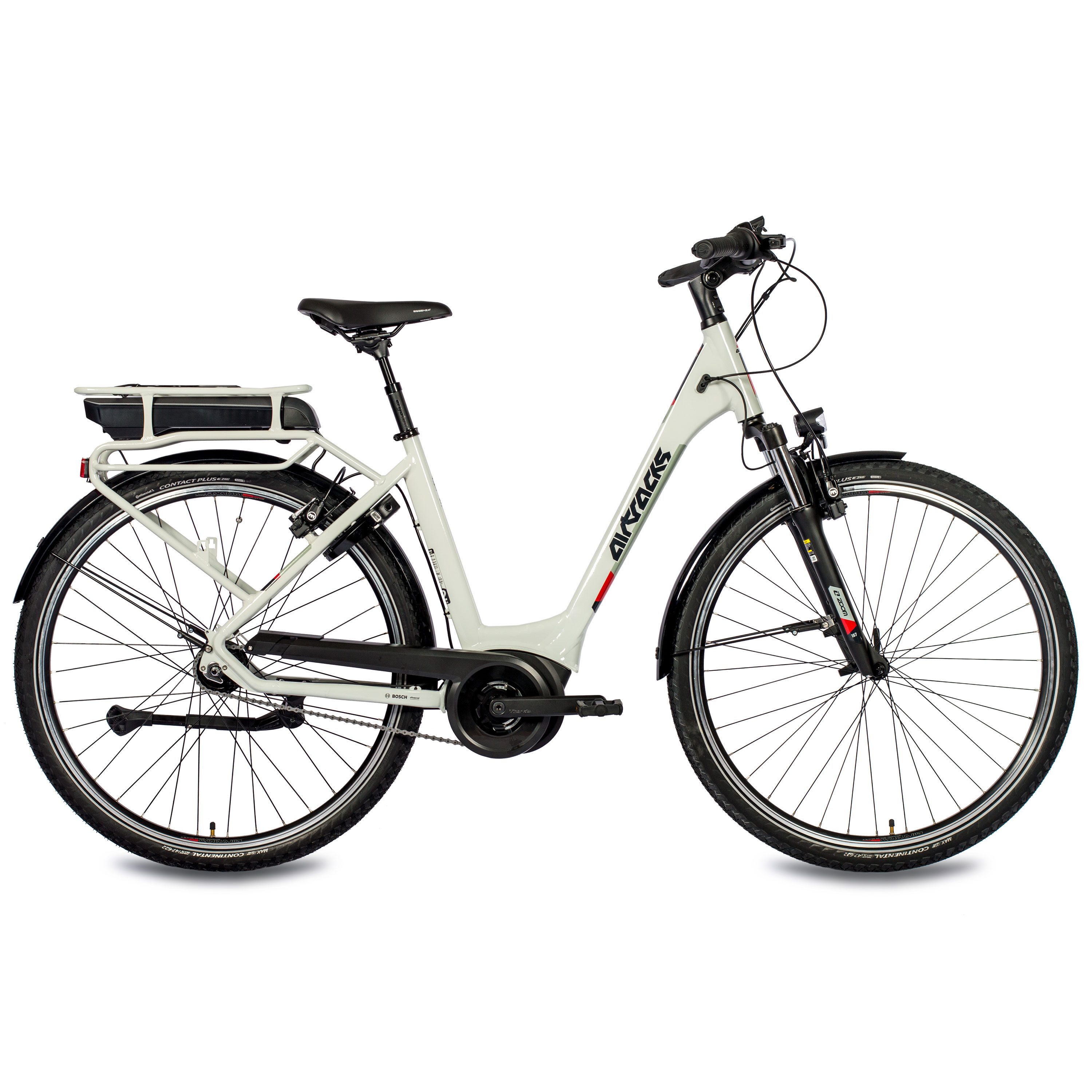 E-Bike Cityrad 28" E-Bike Damen City Fahrrad V-Tron RACK BOSCH ACTIVE LINE