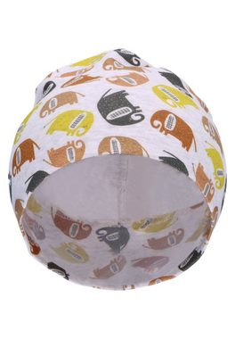 Sterntaler® Beanie Beanie Elefanten (1-St., Babymütze Baumwolle ideal für jede Jahreszeit) Kindermütze aus weichem Jersey mit süßen Motiven