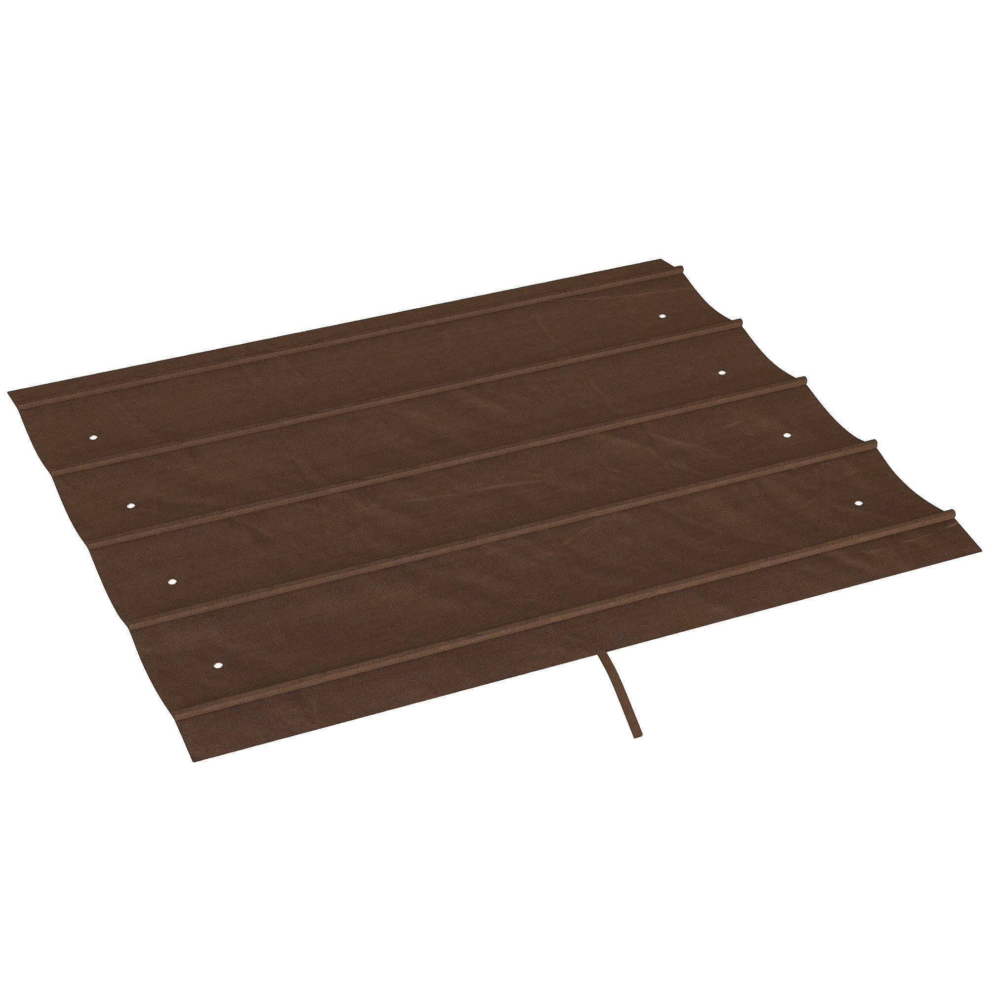 Outsunny Pavillon-Ersatzdach Ersatzdach, Pergola, wasserabweisend, einziehbar, 180 g/m², 286 x 245 cm (Ersatzdach für Pergola, Pergola-Schattenabdeckung), UV-Schutz 30+, winterfest, für Garten, Balkon, Terrasse, Kaffee