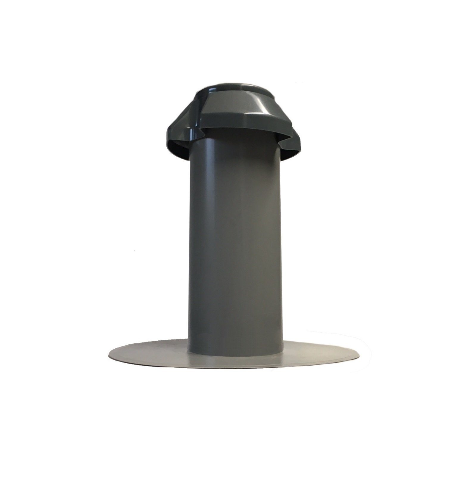 HAHN Handelshaus Dachdurchführung Flachdachlüfter DN 100 - Typ 1, PVC, DN 100 / DN 110
