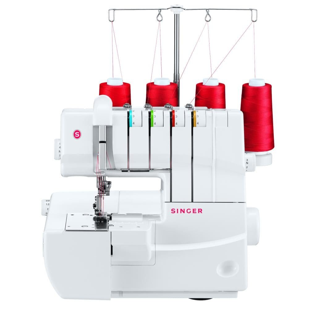 Singer Coverstich-Nähmaschine - 14T970C Coverstitch, 2-3-4 Fadensystem, Zwillingsnadel-Effekt