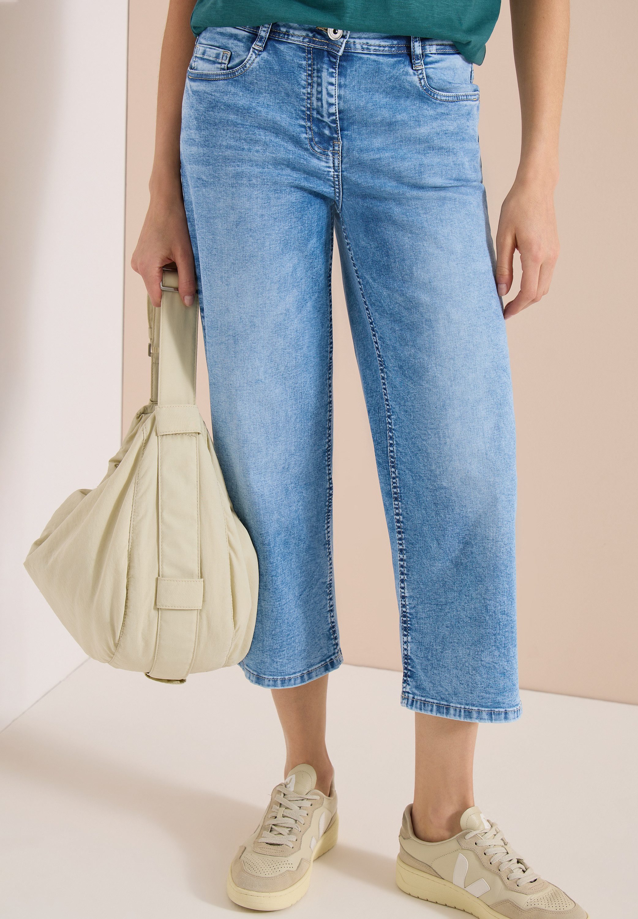 CECIL Loose-fit-Jeans High Waist