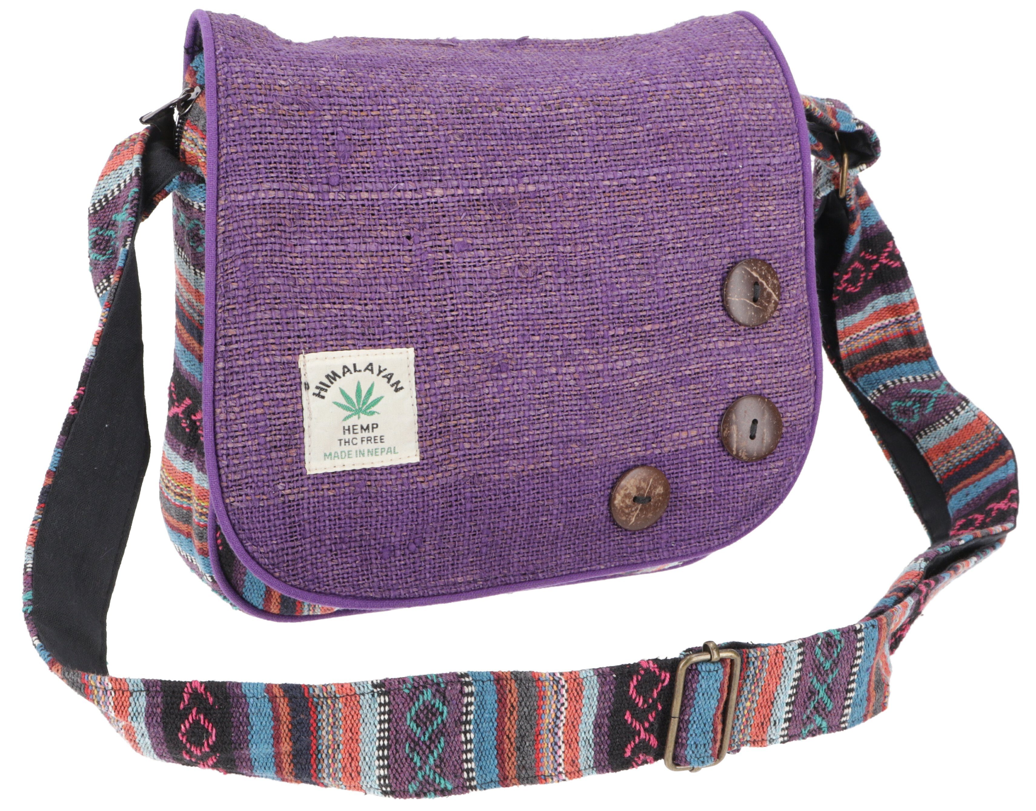 Guru-Shop Schultertasche Boho Schultertasche aus Nepal, günstig online kaufen