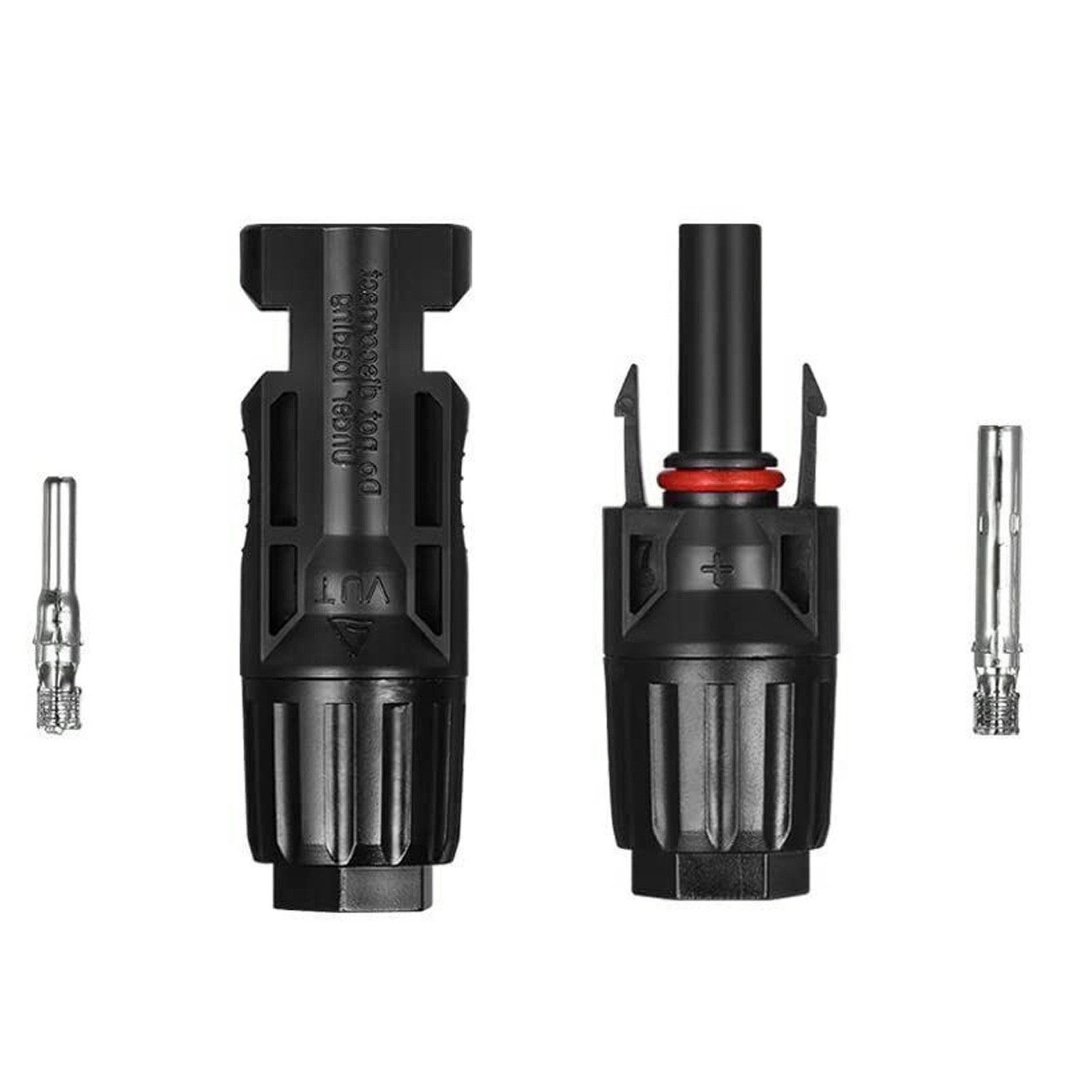 enjoy solar Wechselrichter Solarstecker Stecker+Buchse/ Y-Verteiler/3/4Fach mit Kabelverlängerung, (Max. 30A, -40°bis 85° C, Max. Spannung: 1000 V), IP67 Kabelstecker Solarstecker männ.-/weiblich für 4mm²/ 6mm²/10mm²