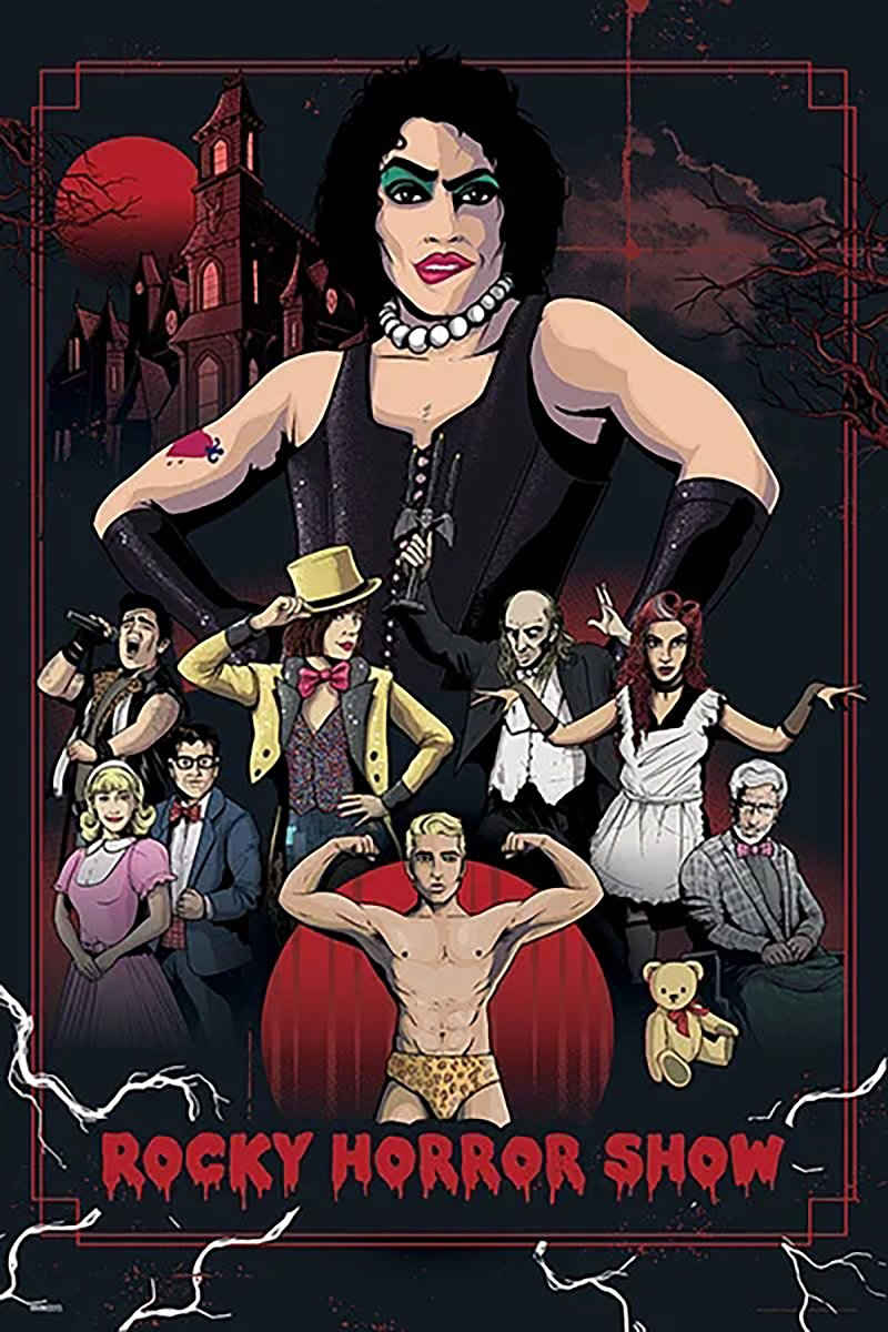 PYRAMID Poster The Rocky Horror Picture Show Poster, Comic 61 x 91,5 cm