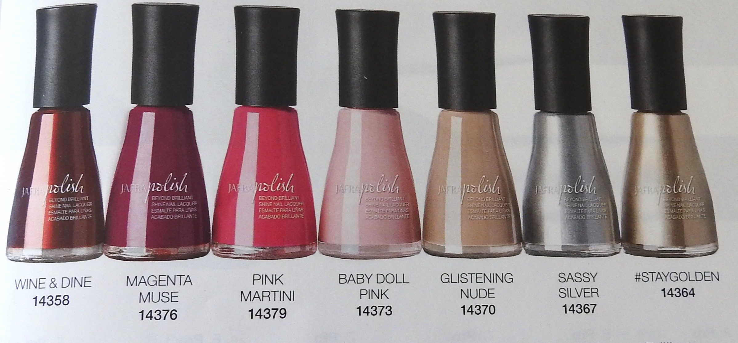 Jafra Nagellack Glänzender Nagellack, Langanhaltend und deckend