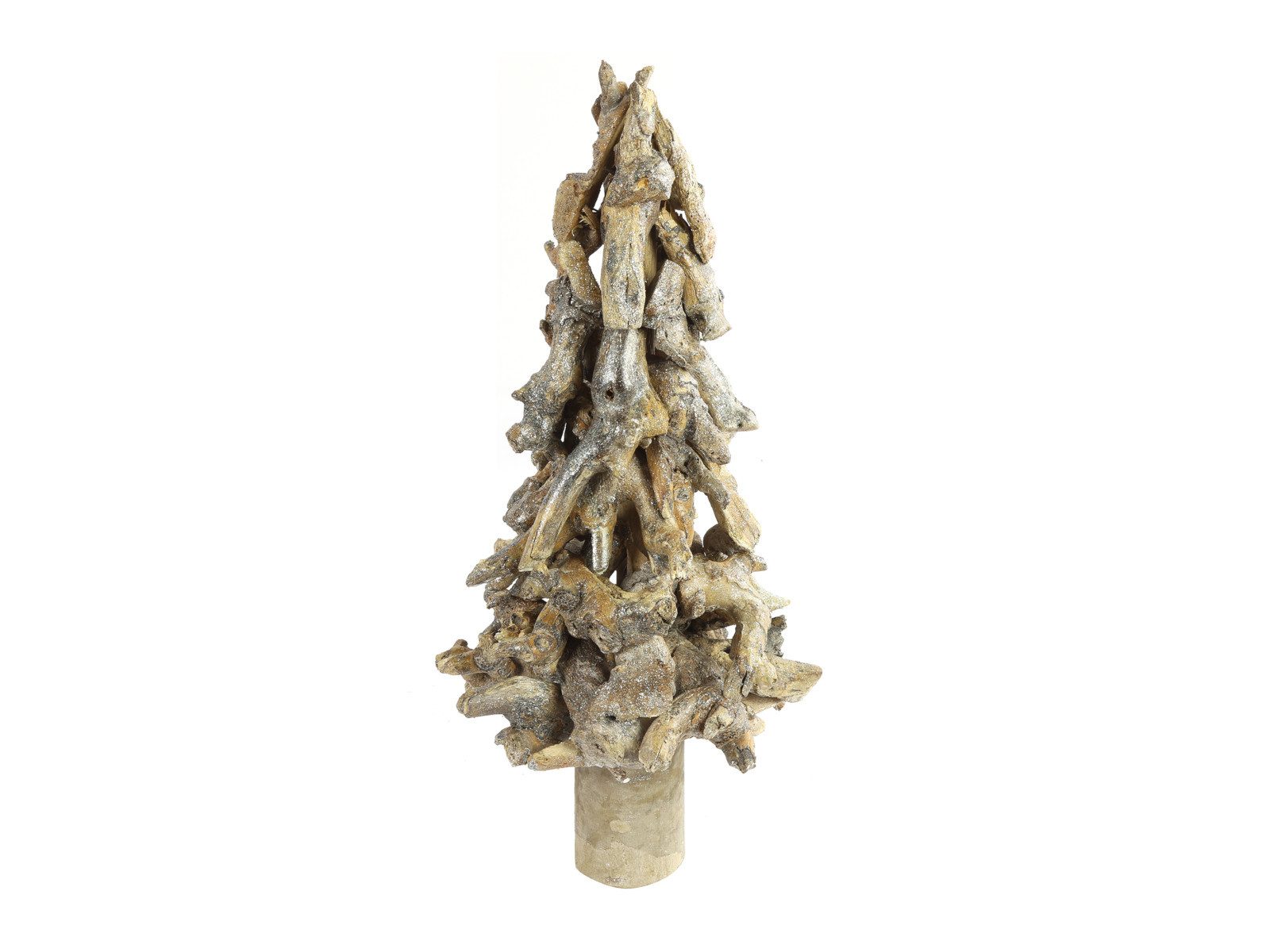 Dekofigur Tholf Weihnachtsbaum silber L