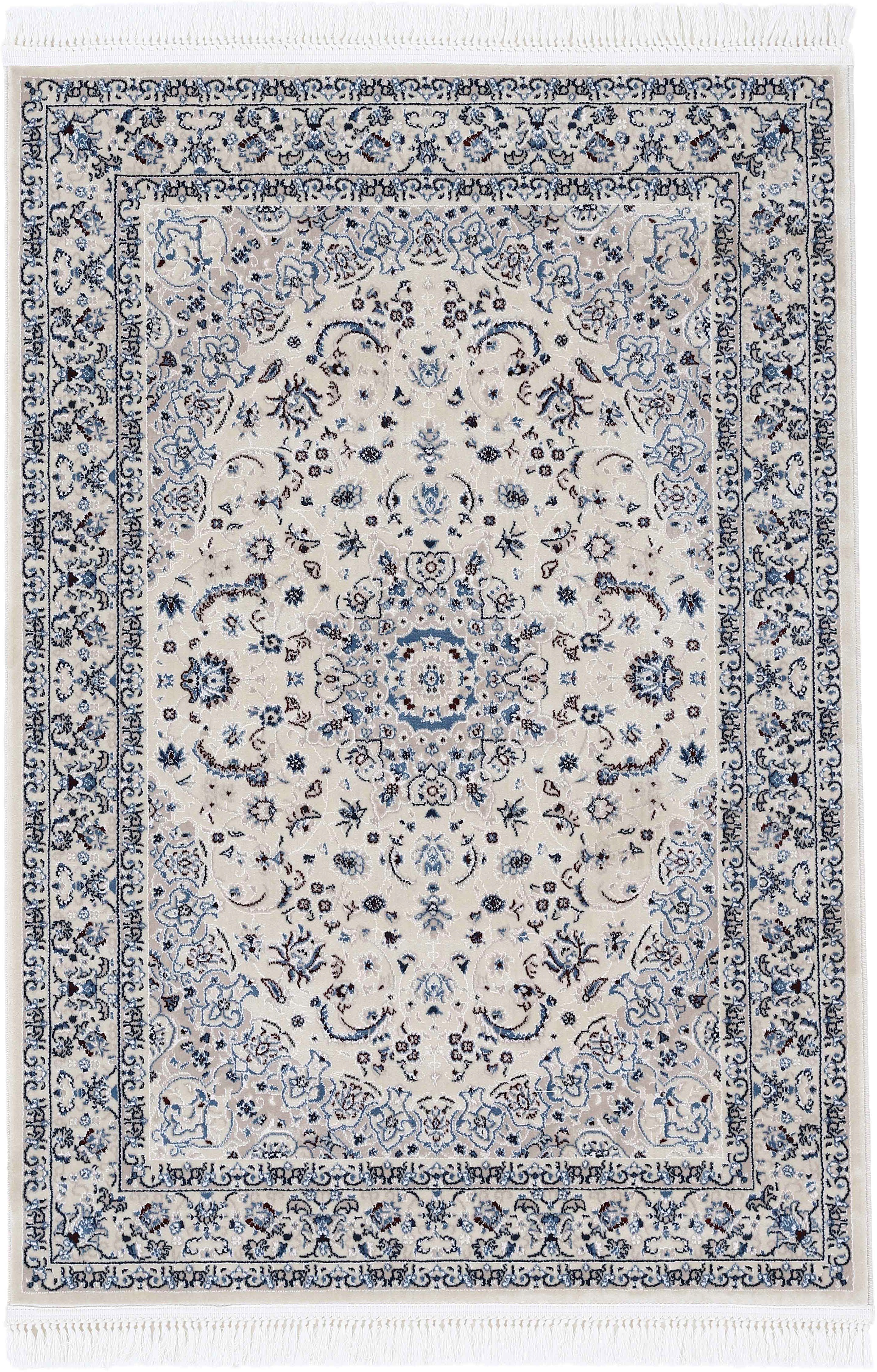 carpetfine Teppich »Nain Diane, auch als Läufer«, rechteckig, 8 mm Höhe, Ku günstig online kaufen