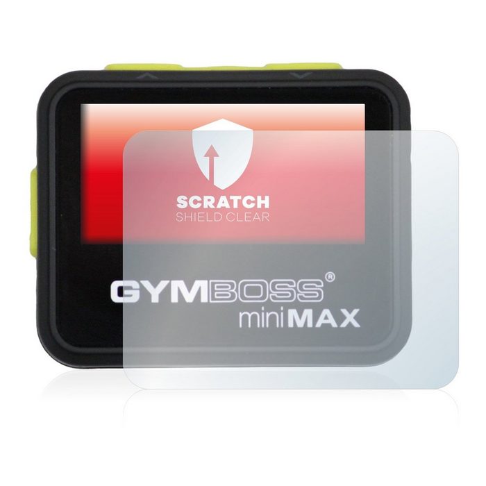 upscreen Schutzfolie für Gymboss Minimax Displayschutzfolie Folie klar Anti-Scratch Anti-Fingerprint