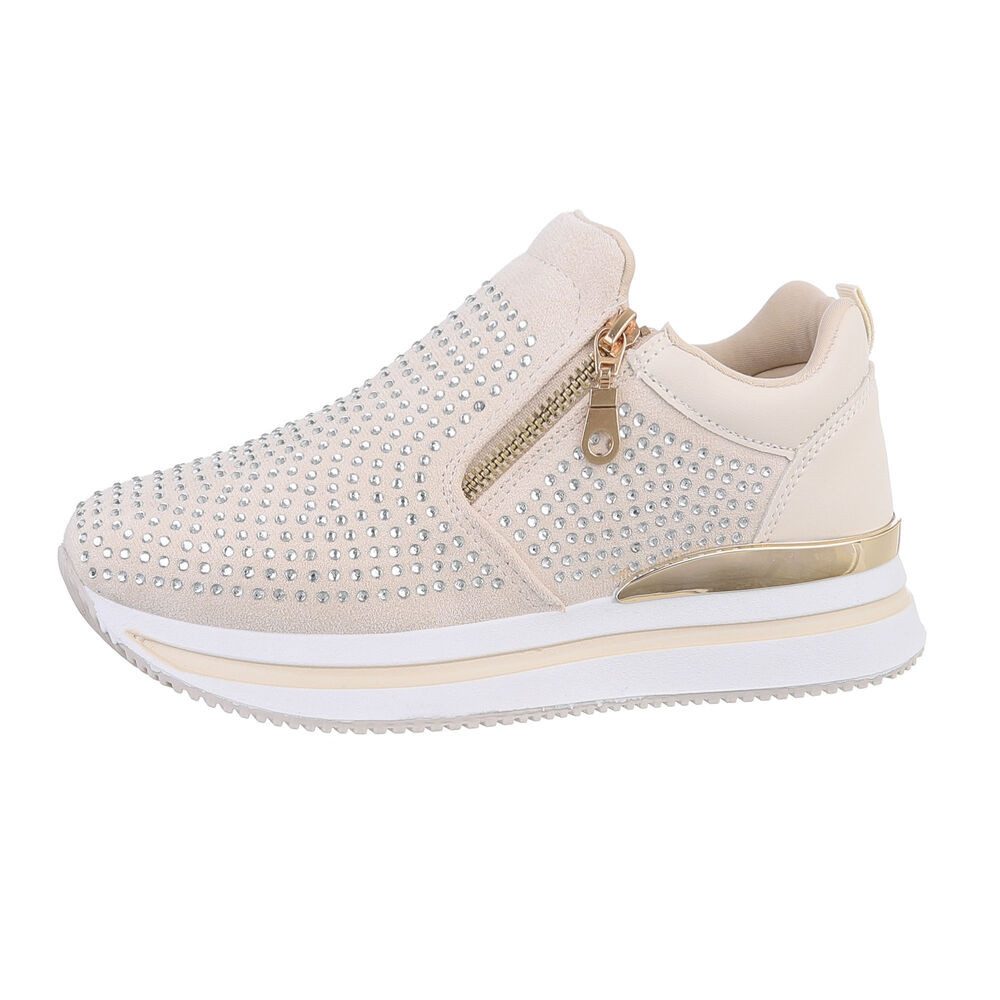 Ital-Design Damen Low-Top Freizeit Sneaker (86016700) Keilabsatz/Wedge Snea günstig online kaufen
