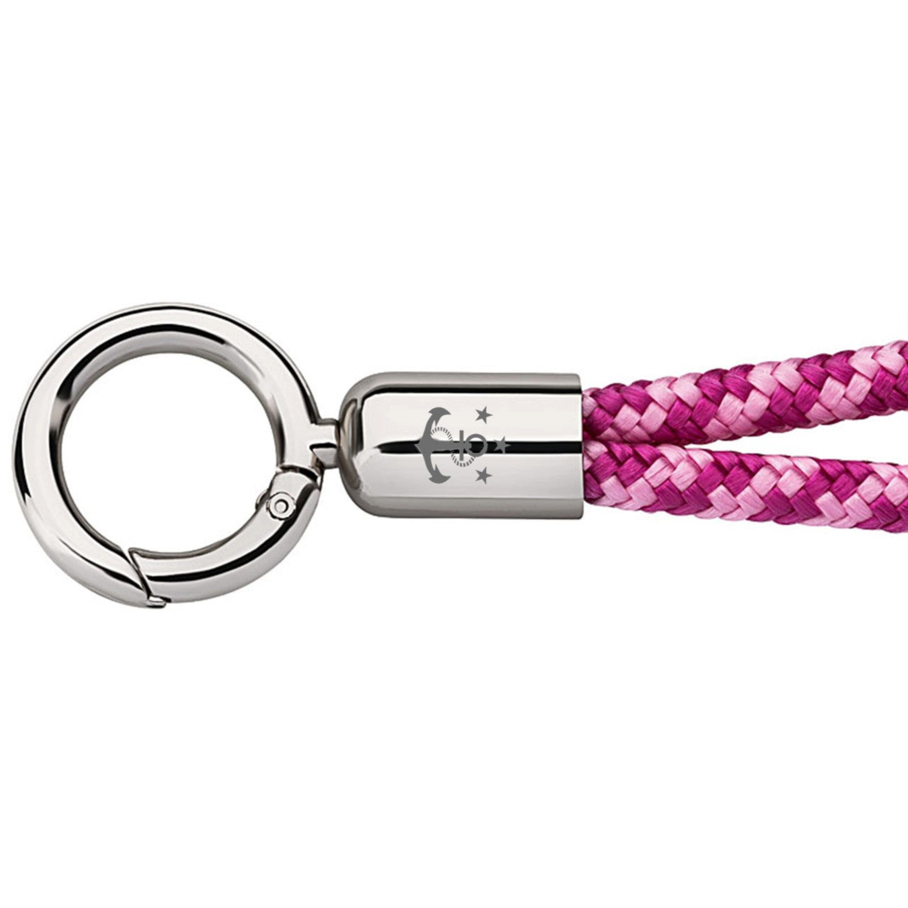 17;30 Hamburg Schlüsselanhänger Schlüsselband Skipper (6MM) S, Tampen PINK-ROSA von 17;30 Hamburg