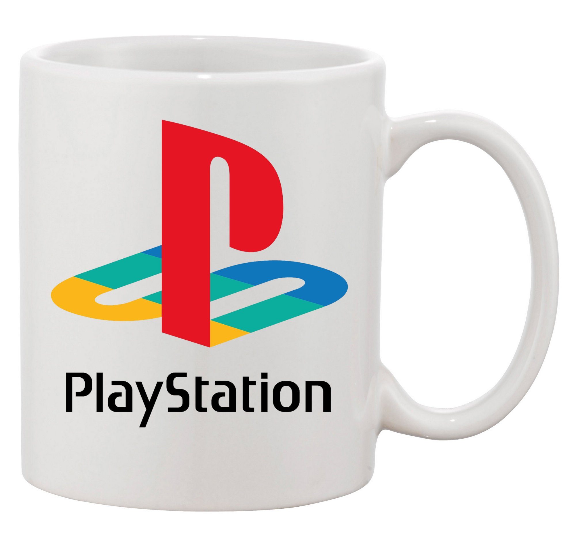 Blondie & Brownie Tasse Playstation Gamer Nerd Spiele Konsole, Keramik, Spülmaschinenfest
