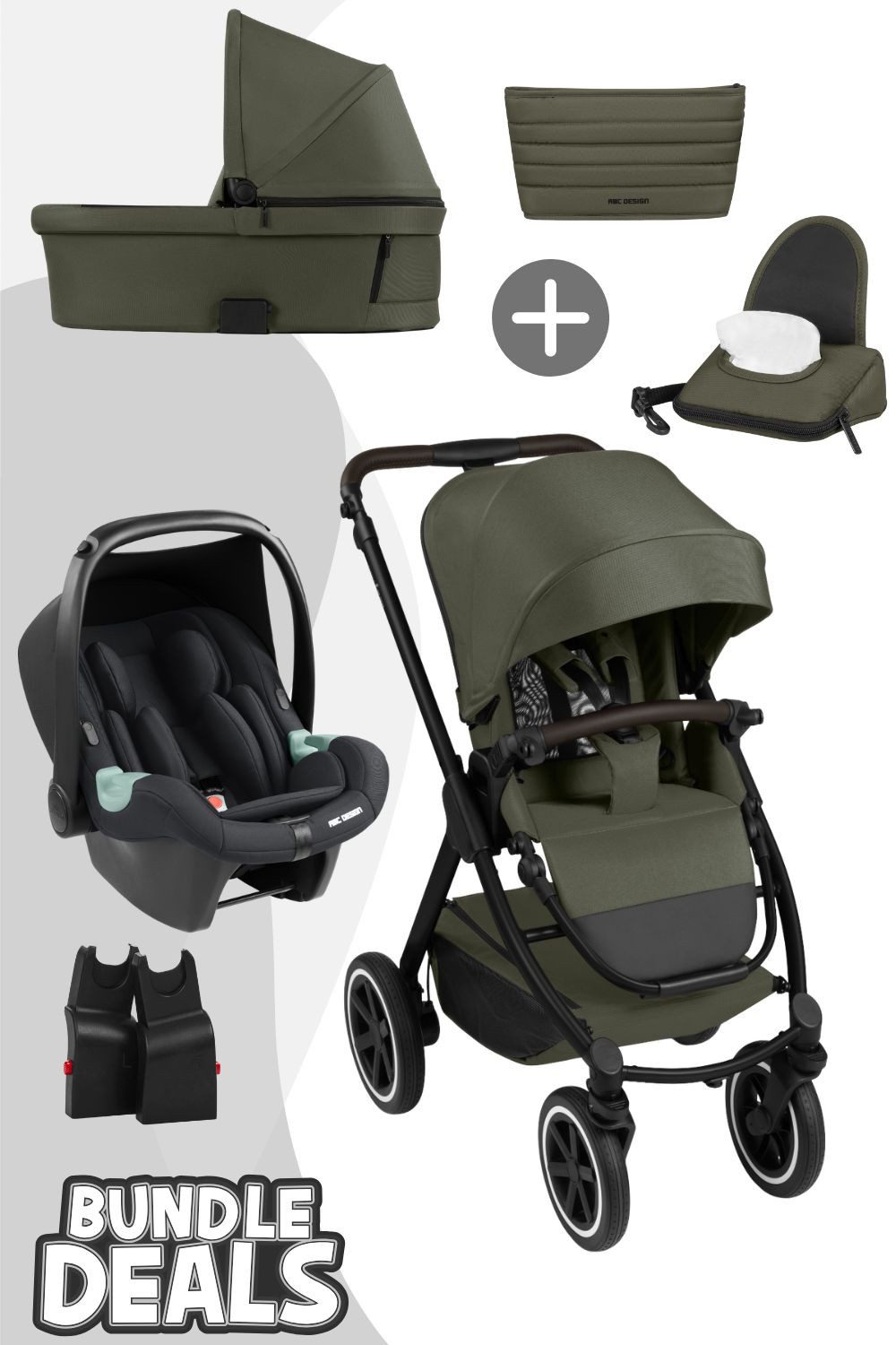 ABC Design Kombi-Kinderwagen ABC Design Samba 2 All in One Set