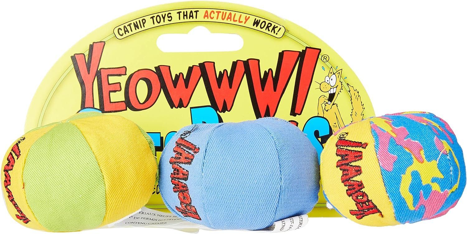 Tierkuscheltier Yeowww My Cats Balls (3 St) ORIGINAL