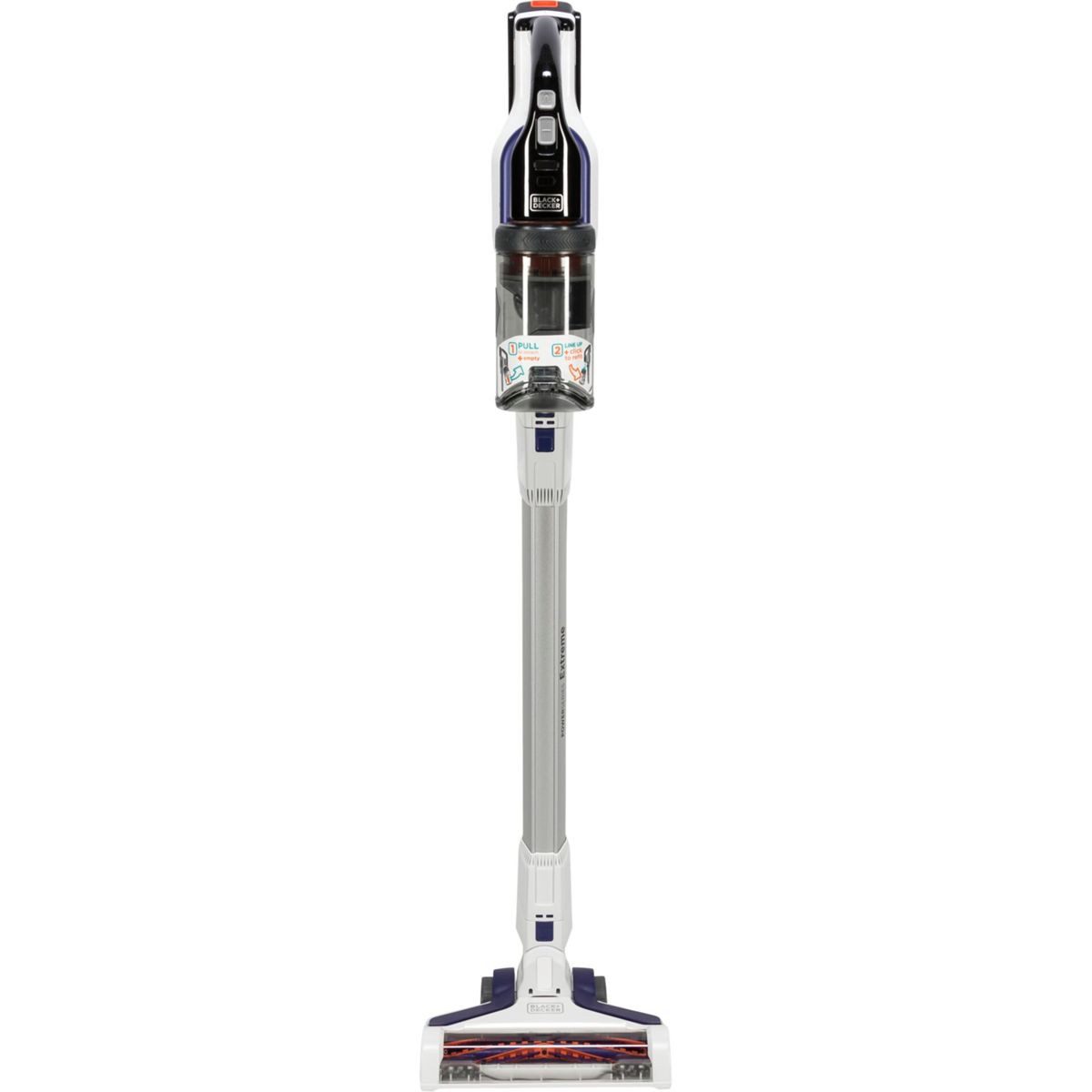 Stanley by Black & Decker Akku-Handstaubsauger Black + Decker BHFEV1825CP Power Series Extreme