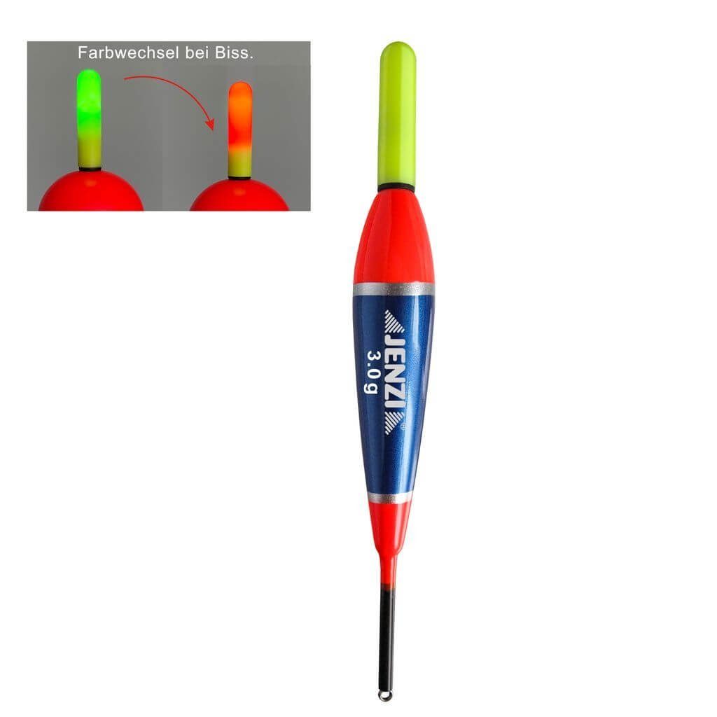 Jenzi Elektropose Jenzi Smart LED Elektropose mit integrietem Bissanzeiger rot blau, (1-St)