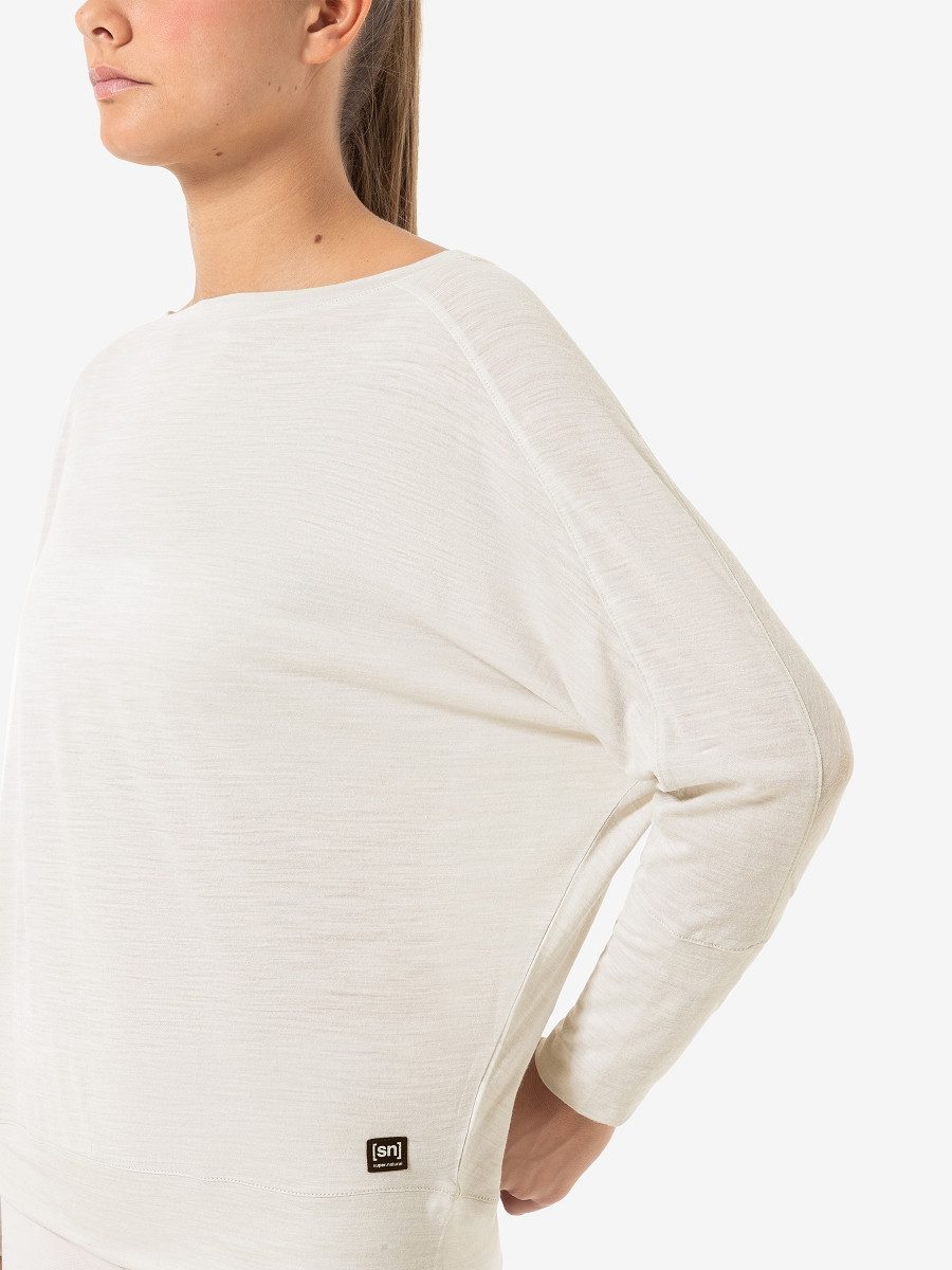 SUPER.NATURAL Langarmshirt für Damen aus Merino günstig online kaufen