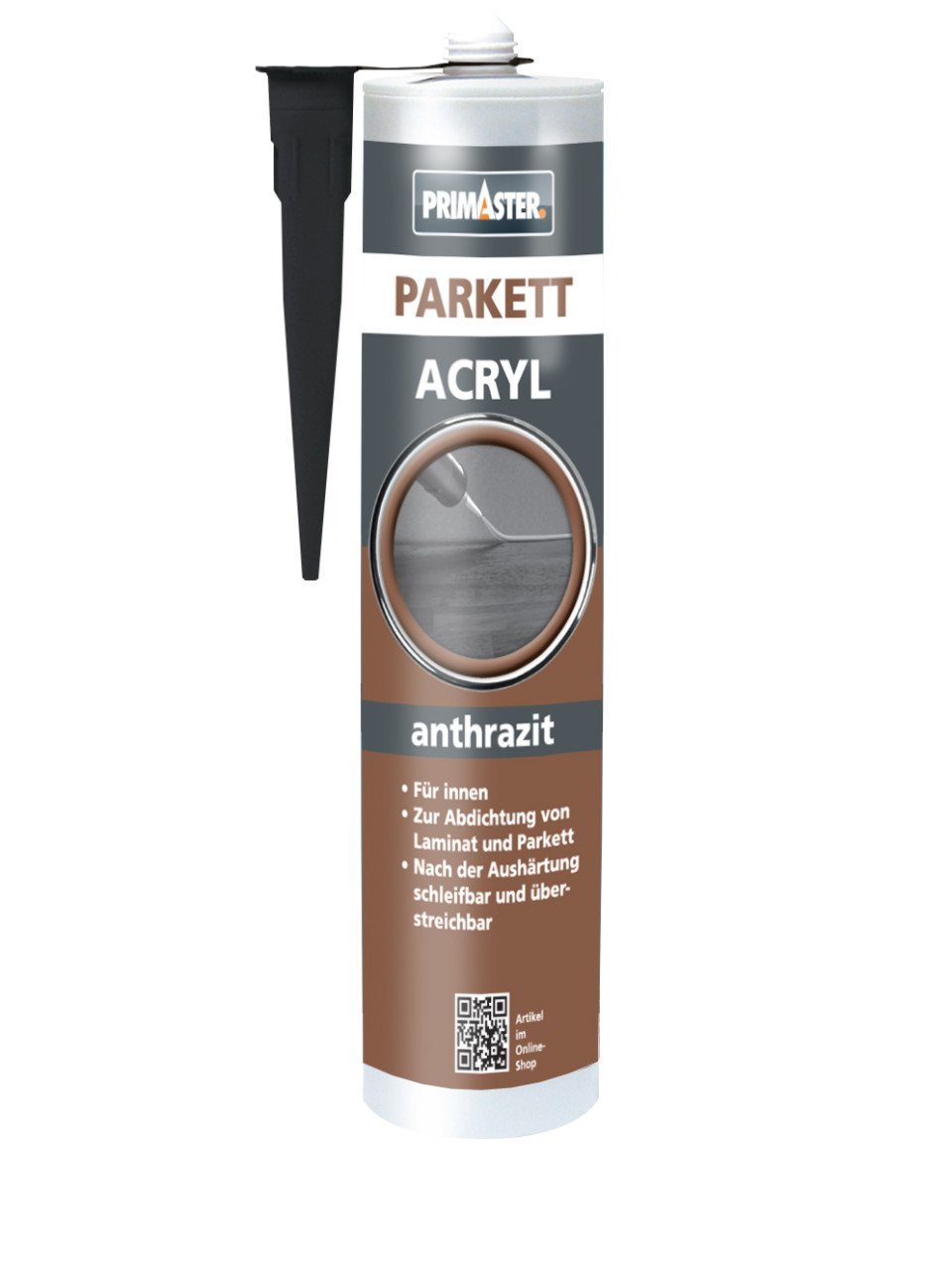 Primaster Silikon Primaster Parkett-Acryl anthrazit 300 ml günstig online kaufen