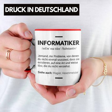 Trendation Tasse Trendation - Informatiker Tasse Geschenk Programmierer Gadget Lustig Geschenkidee Männer Zubehör Informatiklehrer IT