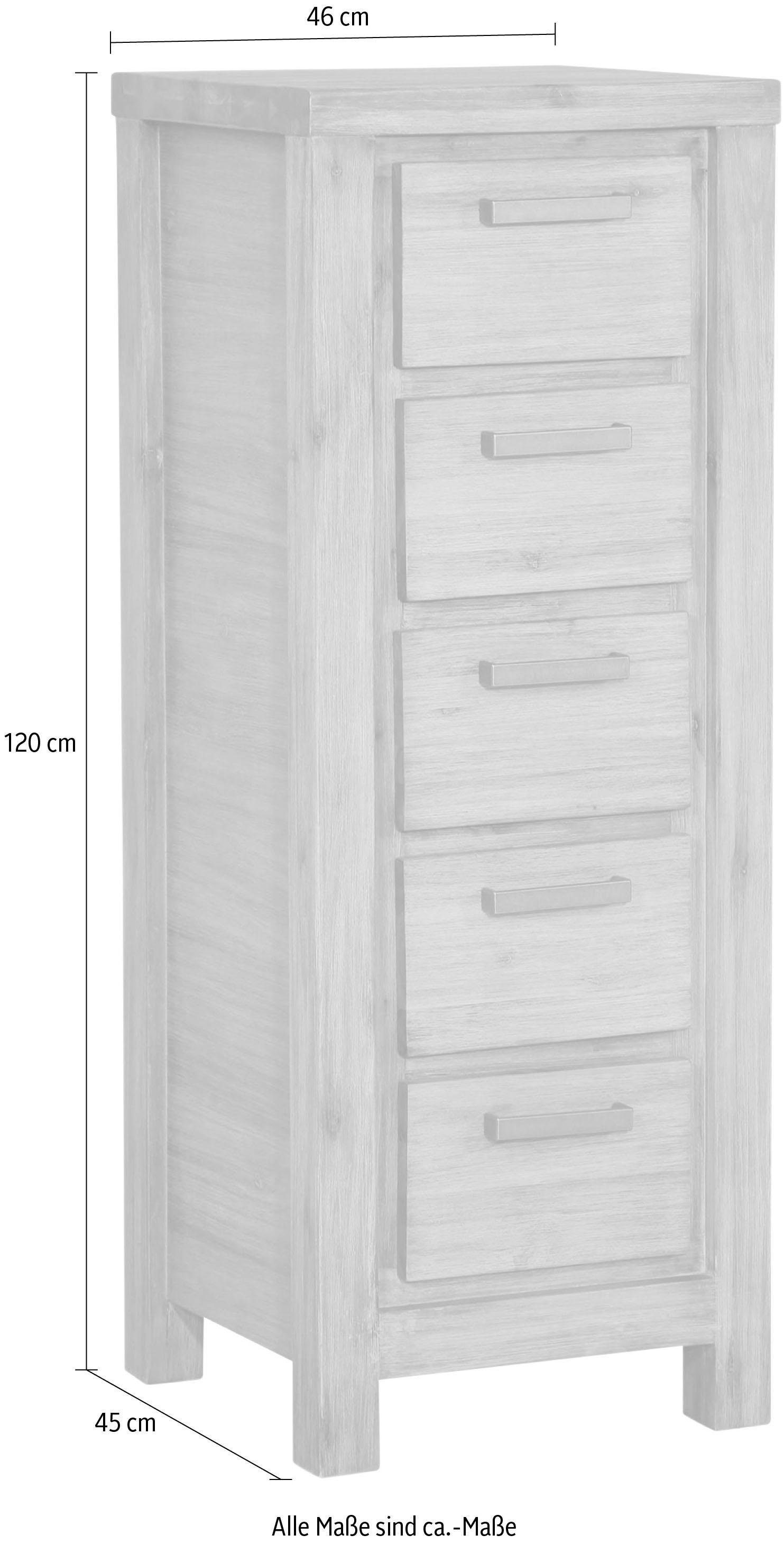 Gutmann Factory Kommode Tunis, Breite 46 cm