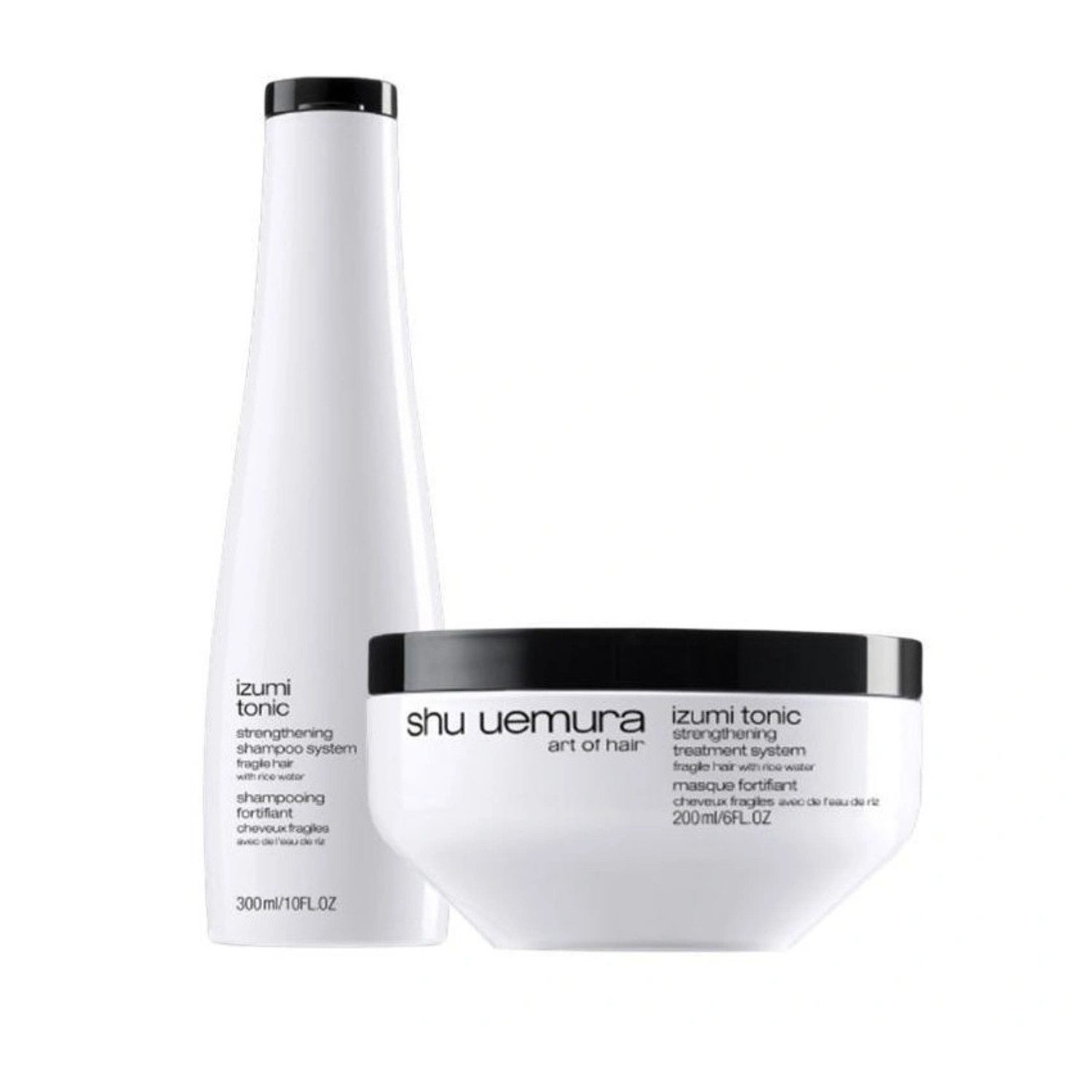 Shu Uemura Haarkur Shu Uemura Izumi Tonic Set Shampoo & Haarmaske – stärkende Haarpflege, 1-tlg., Professionelle Salon Pflege